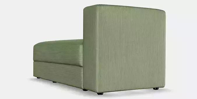 JATTEBO Cover chaise longue module left Low-poly 3D model