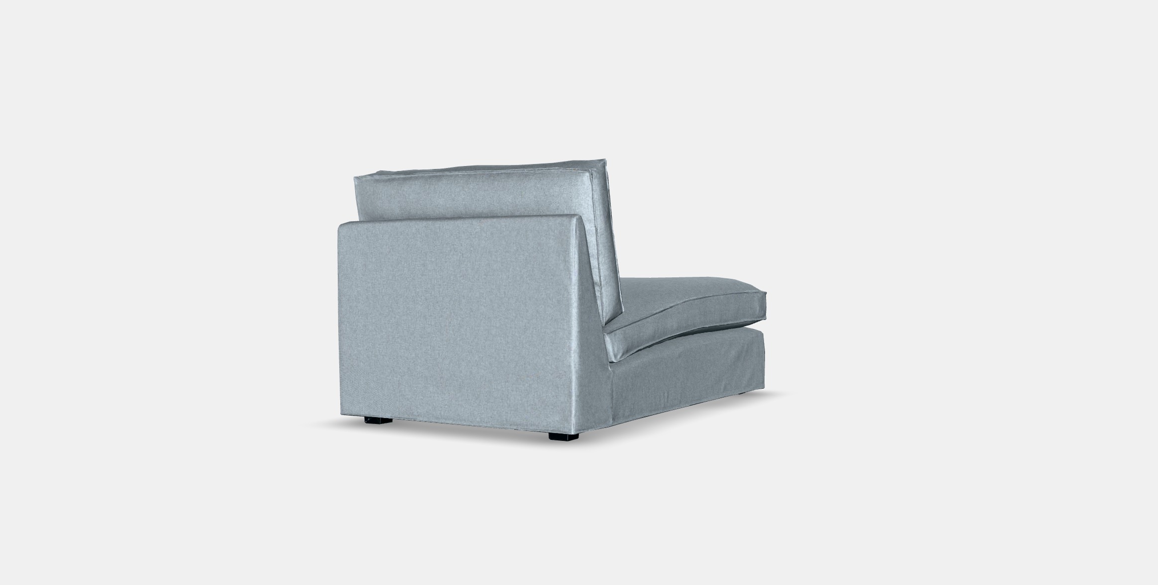 KIVIK Cover for chaise longue 3D model_2