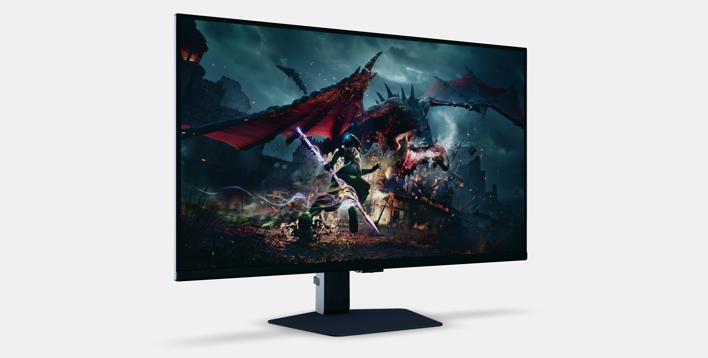 32 Inch Odyssey G5 G50D QHD 180Hz Gaming Monitor 3D model_12