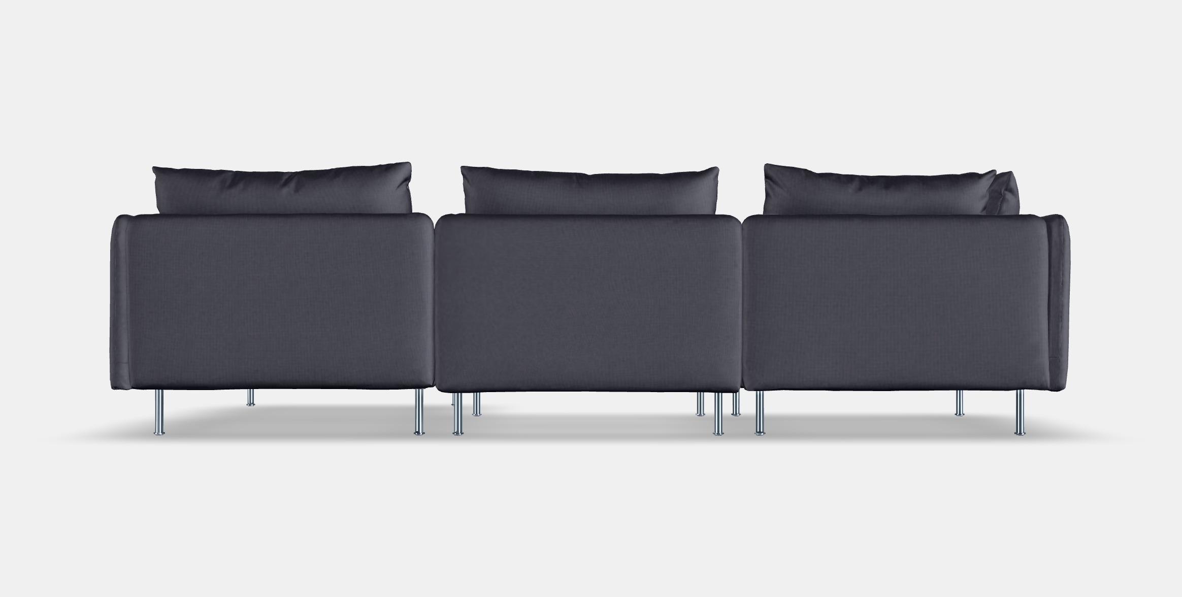 SODERHAMN 4-seat sofa with chaise longue 3D model_15