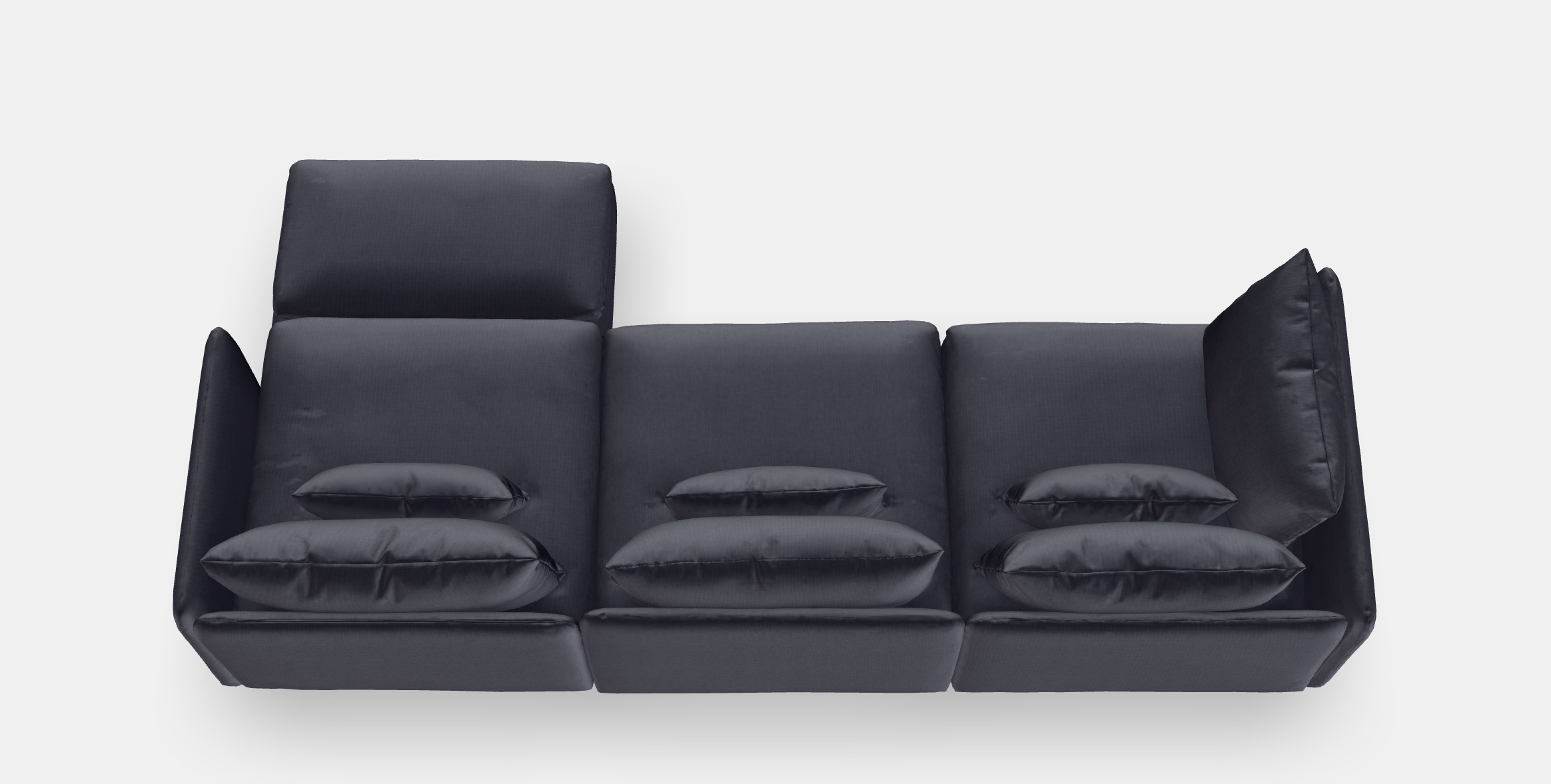 SODERHAMN 4-seat sofa with chaise longue 3D model_3