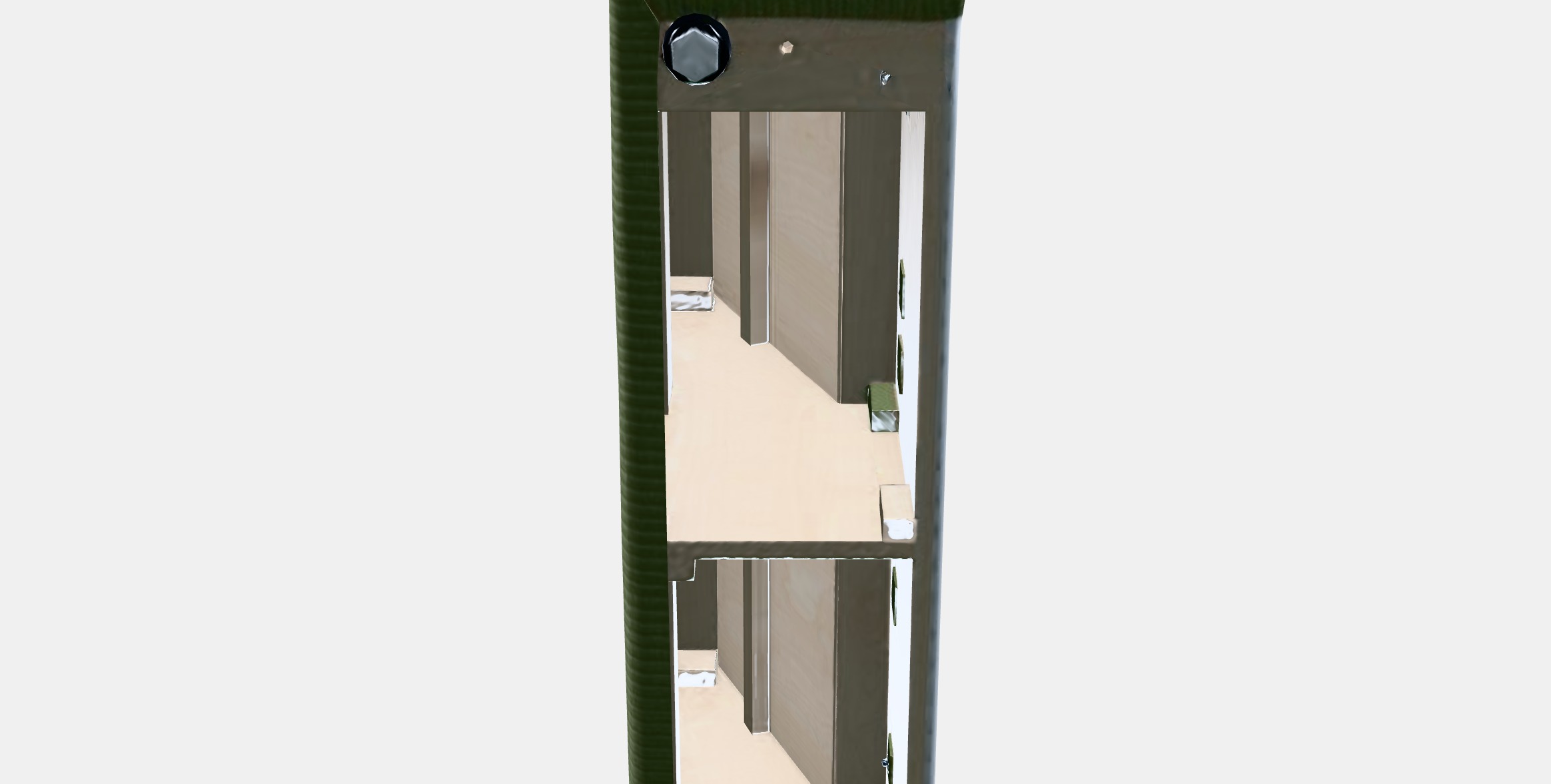 JATTEBO Cover for armrest Low-poly 3D model_9