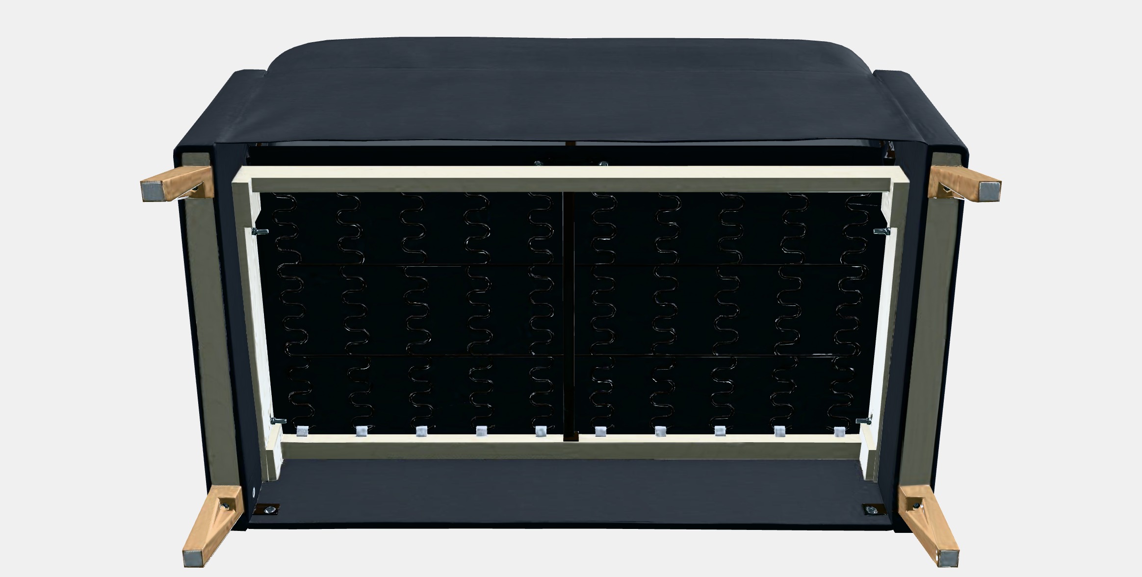 LINANAS 2-seat sofa 3D model_9