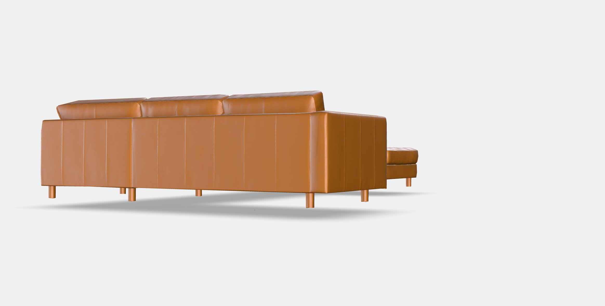 LANDSKRONA Corner sofa 6-seat Low-poly 3D model_8
