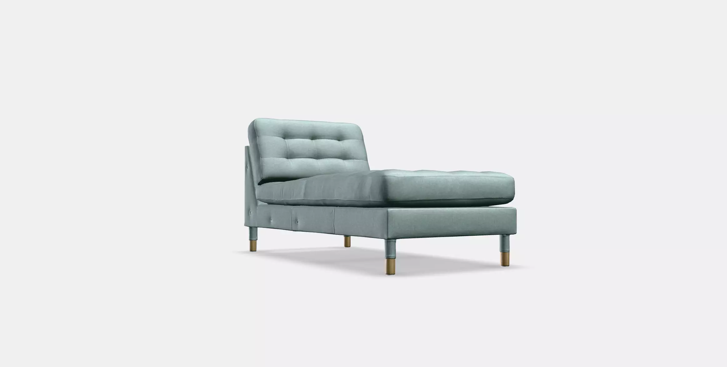 LANDSKRONA Chaise longue add-on unit Low-poly 3D model