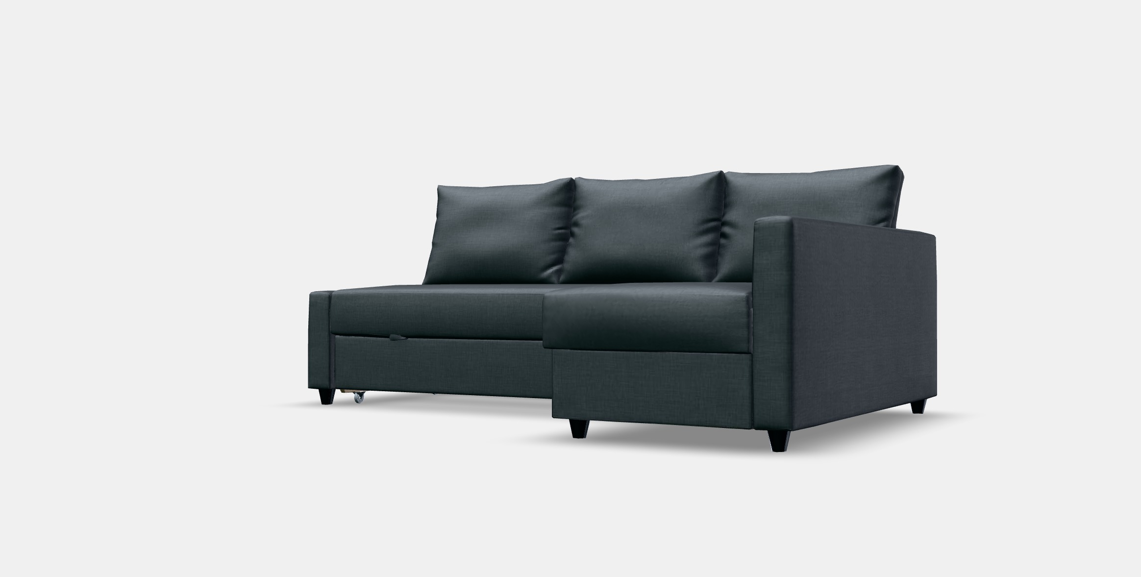 FRIHETEN Corner sofa-bed with storage 3 Low-poly 3D model_12