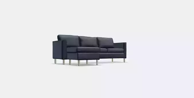 PARUP 3-seater sofa with chaise longue