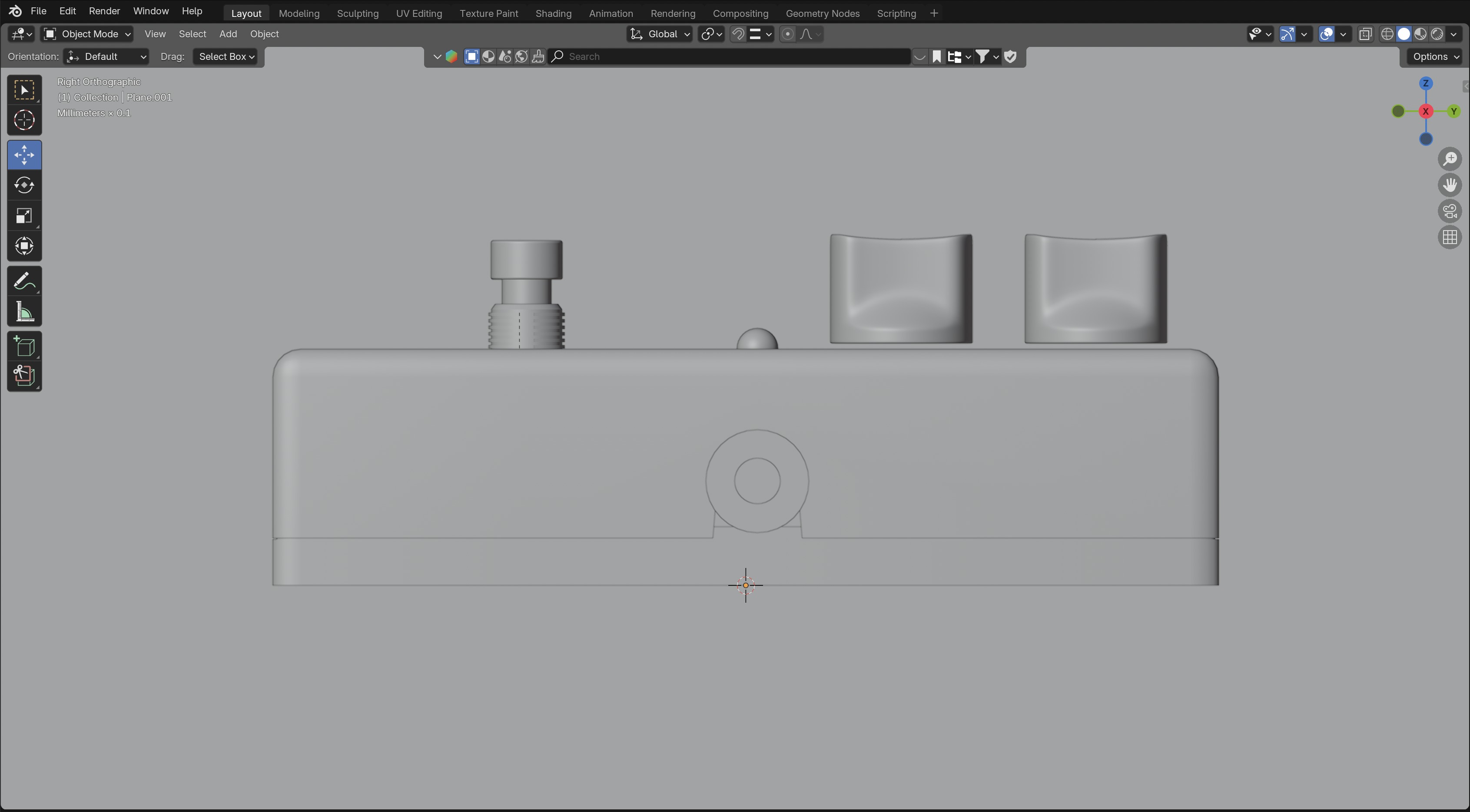 Guitar Pedal Chorus 3D model_4