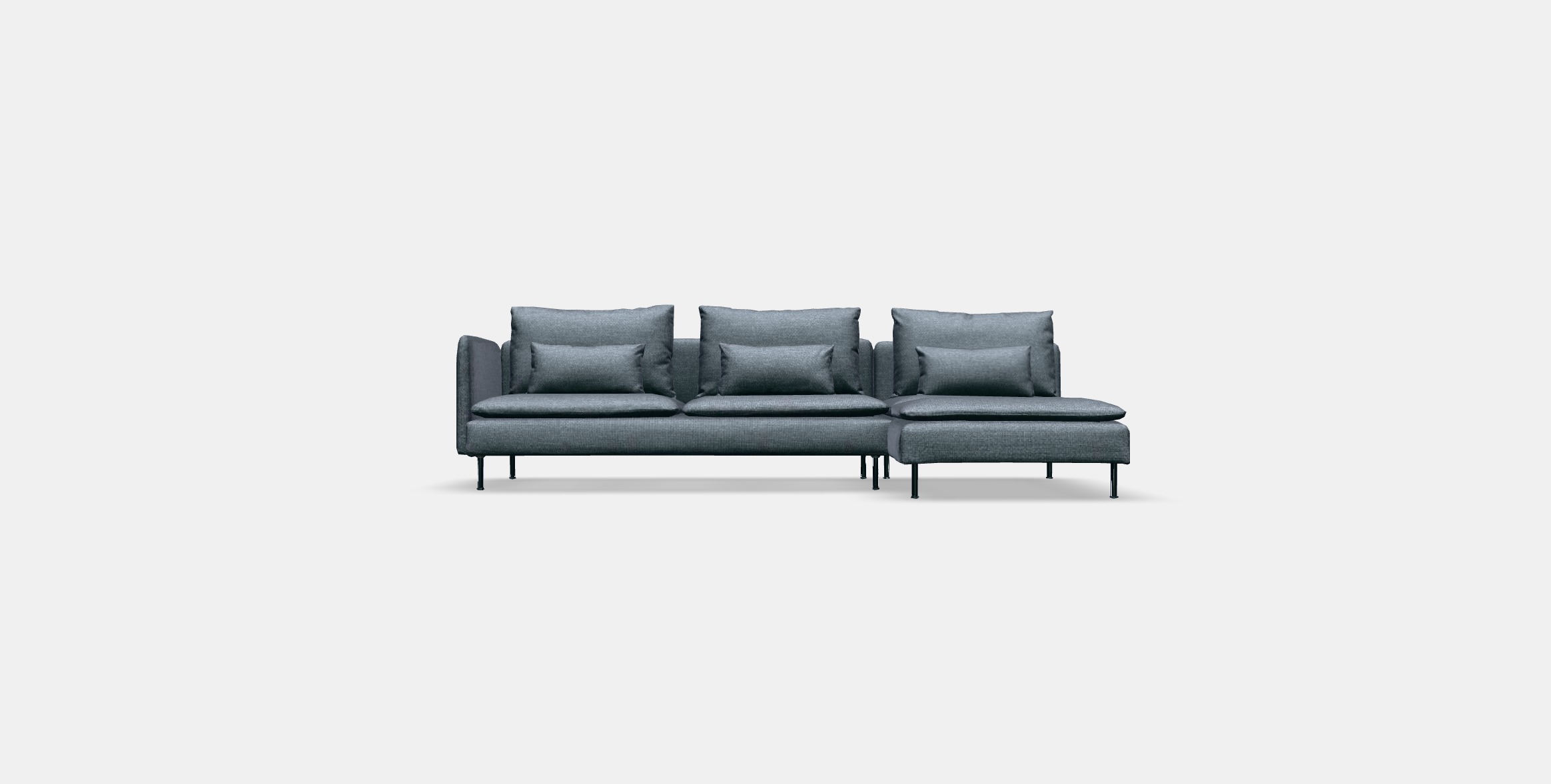 SODERHAMN 4-seat sofa 1 Low-poly 3D model_9