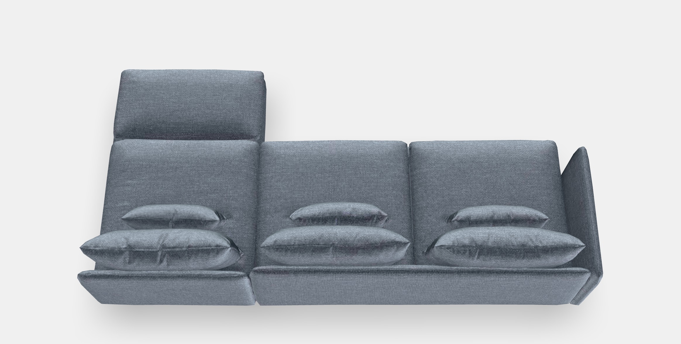 SODERHAMN 4-seat sofa 1 Low-poly 3D model_4