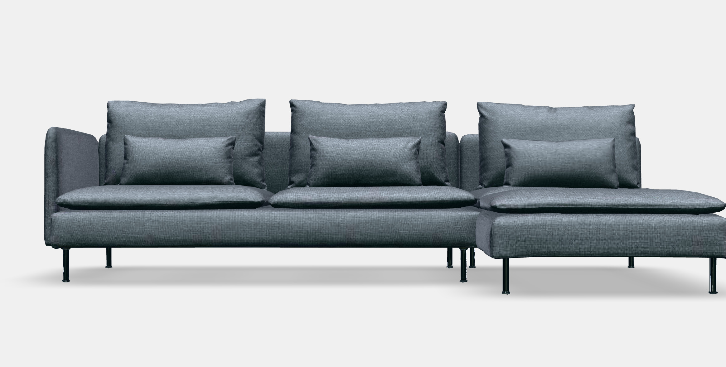 SODERHAMN 4-seat sofa 1 Low-poly 3D model_10