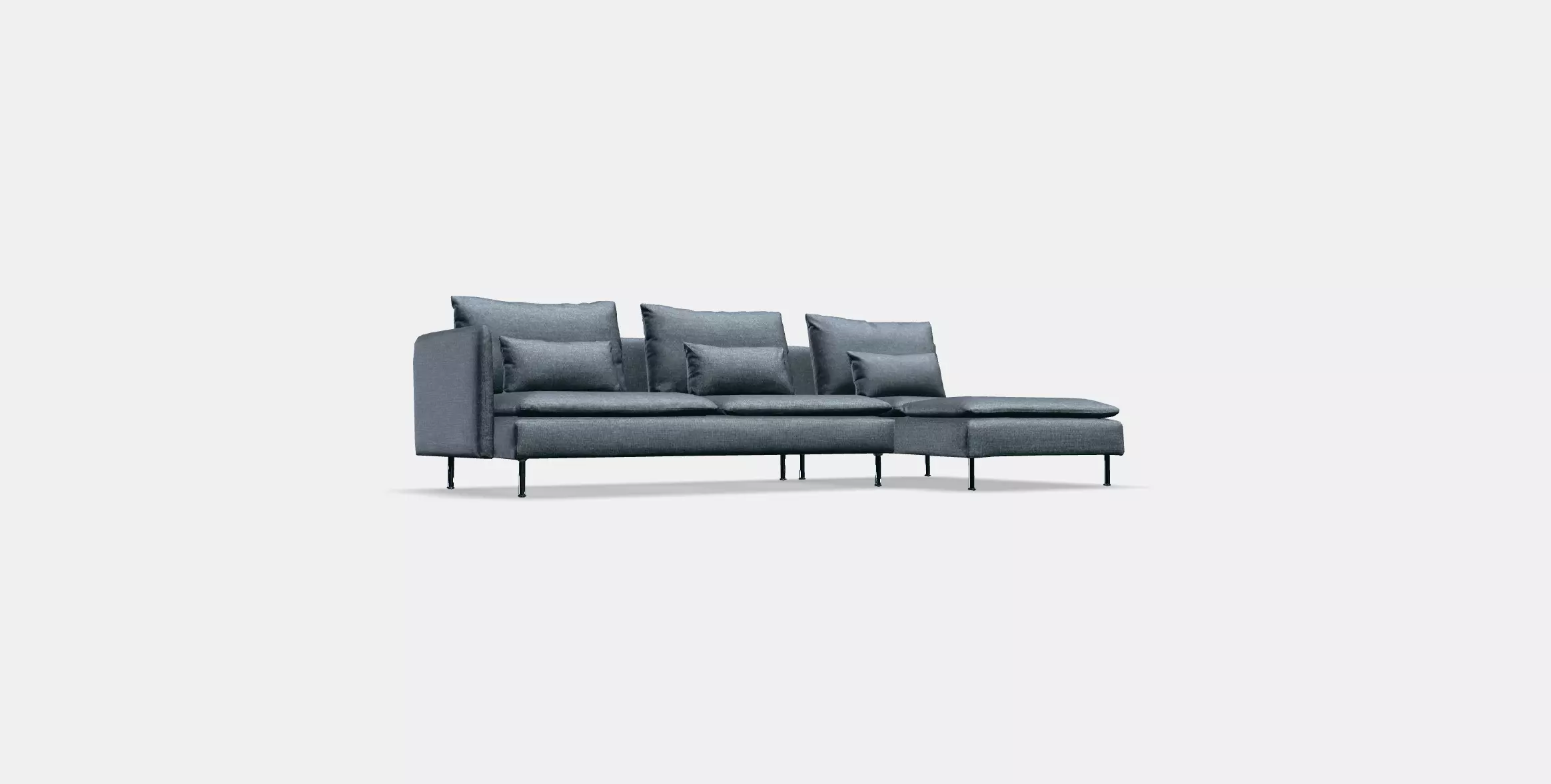 SODERHAMN 4-seat sofa 1 Low-poly 3D model_0