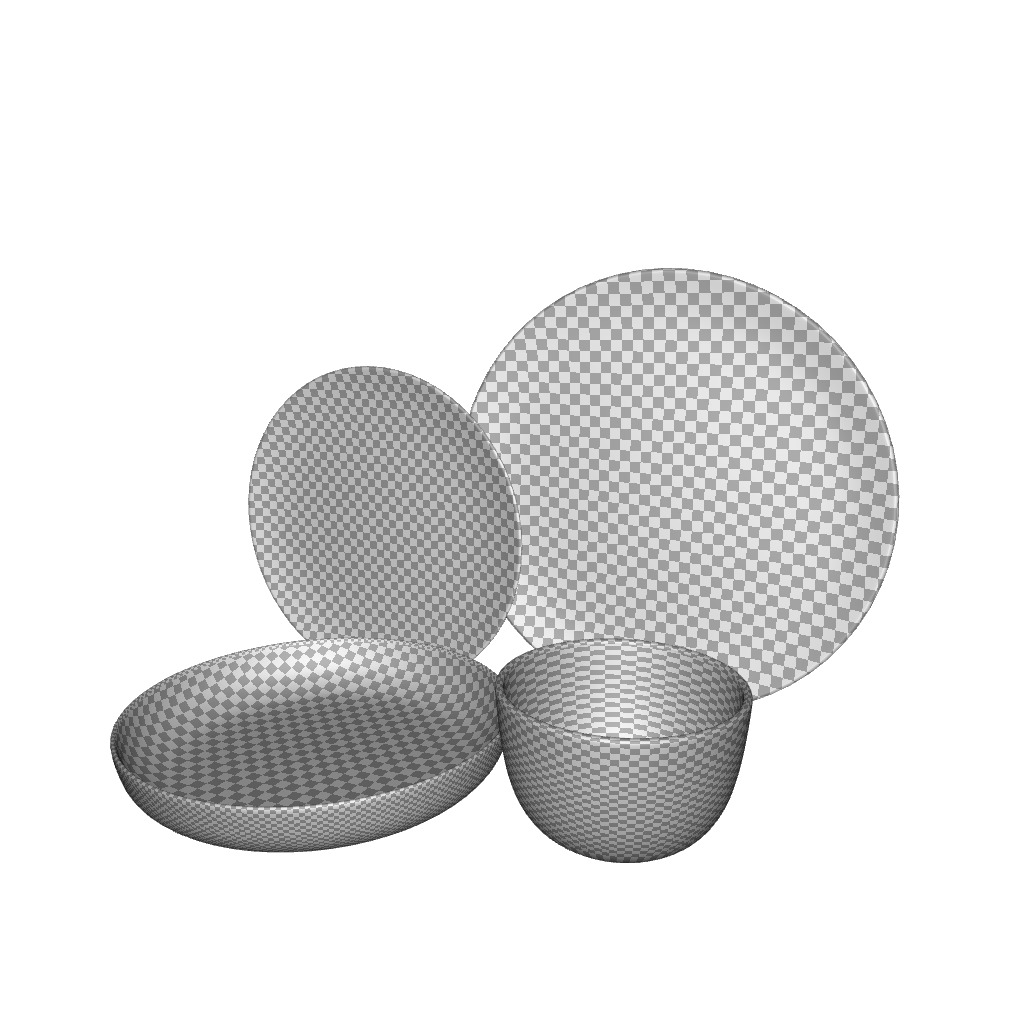 Gibson Elite Matisse Dinnerware Set 3D model_2