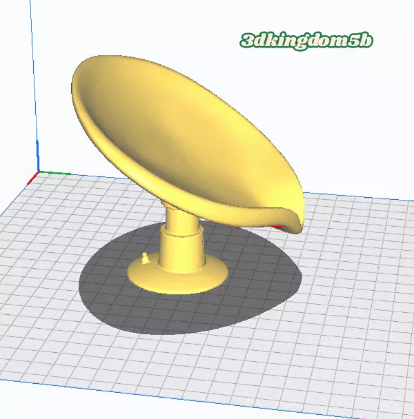 Soap Dish 3D print model