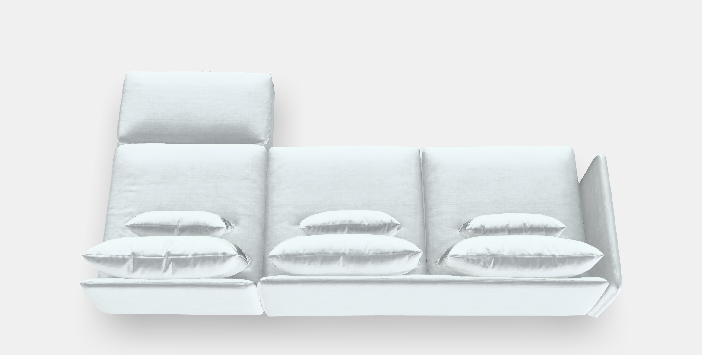SODERHAMN 4-seat sofa 2 Low-poly 3D model_4