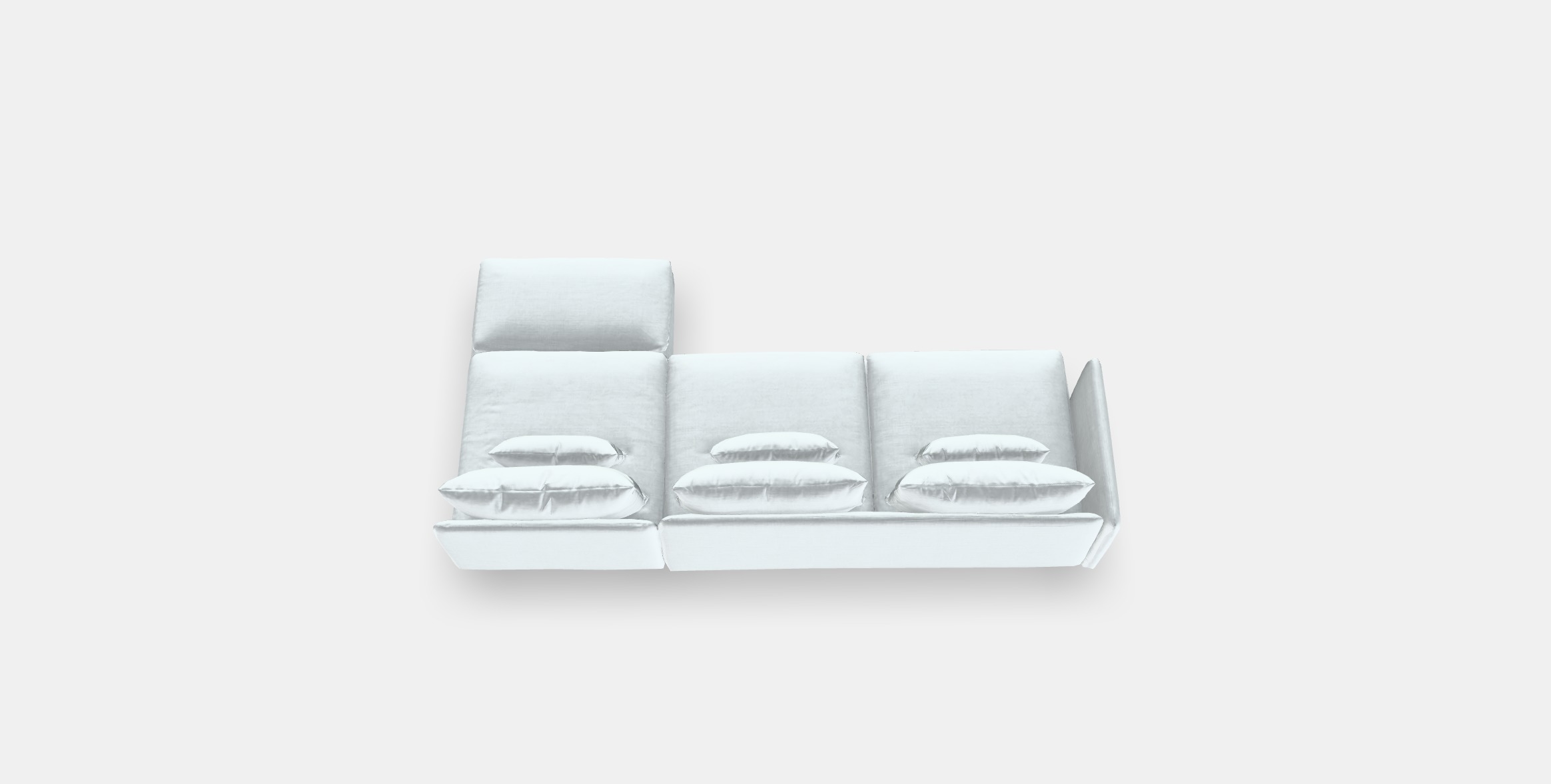 SODERHAMN 4-seat sofa 2 Low-poly 3D model_2