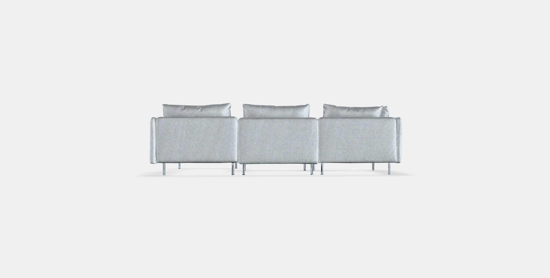 SODERHAMN 4-seater sofa Low-poly 3D model_14