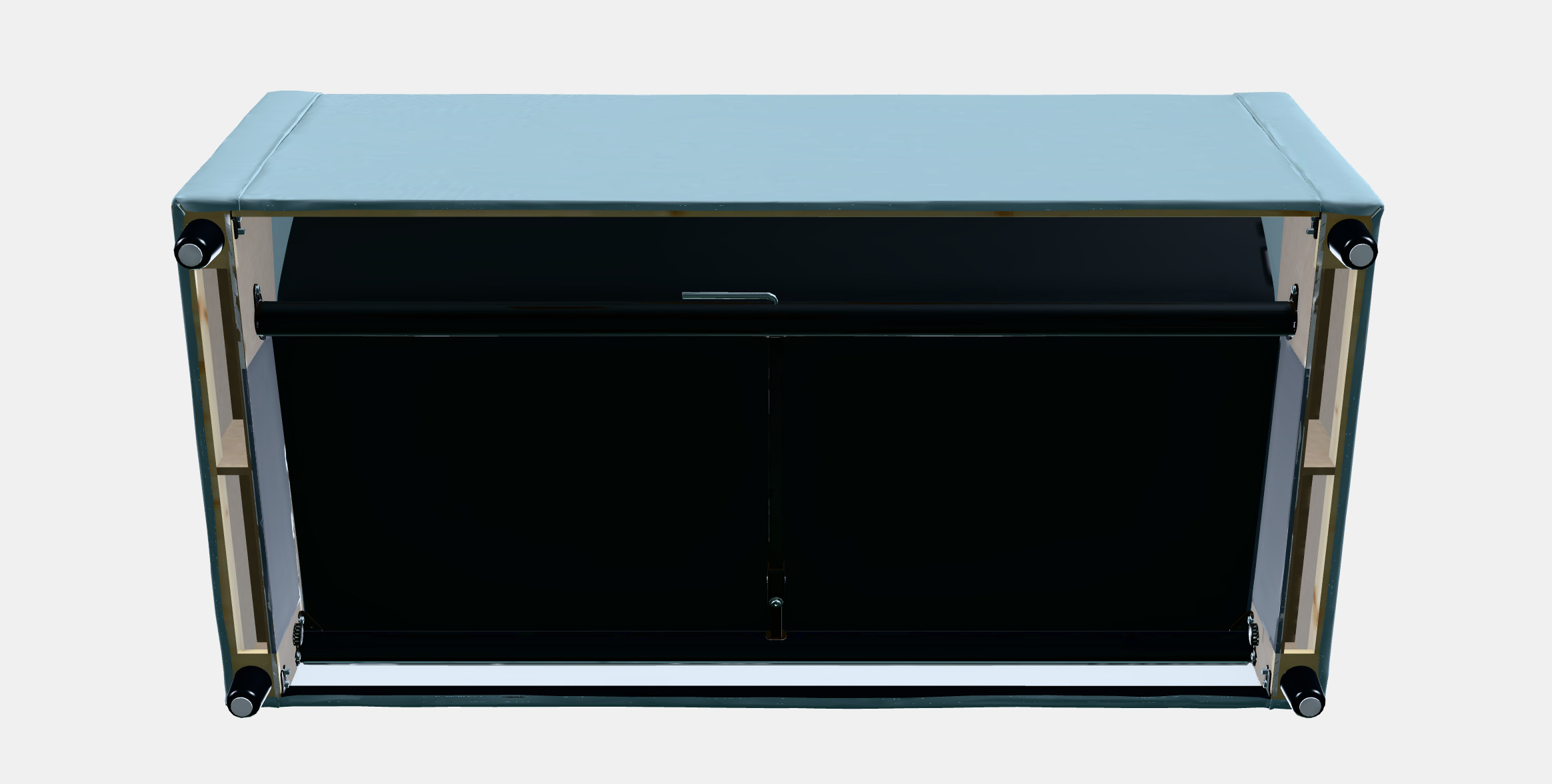 VINLIDEN 3-seat sofa 1 3D model_9