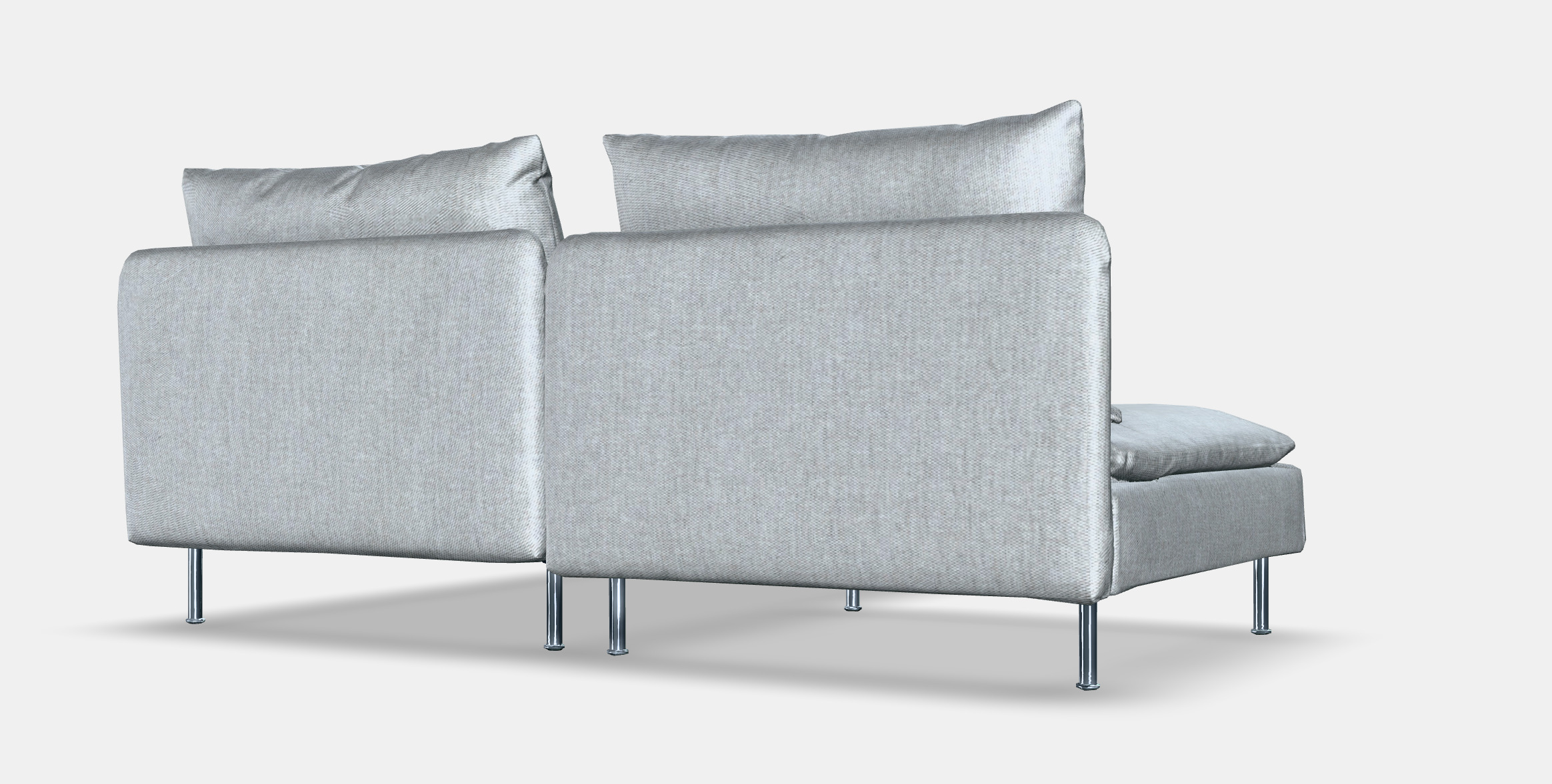 SODERHAMN 2-seat sofa Low-poly 3D model_13