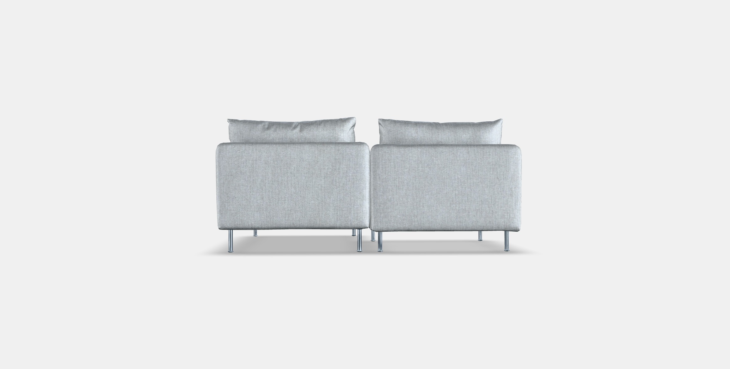 SODERHAMN 2-seat sofa Low-poly 3D model_12