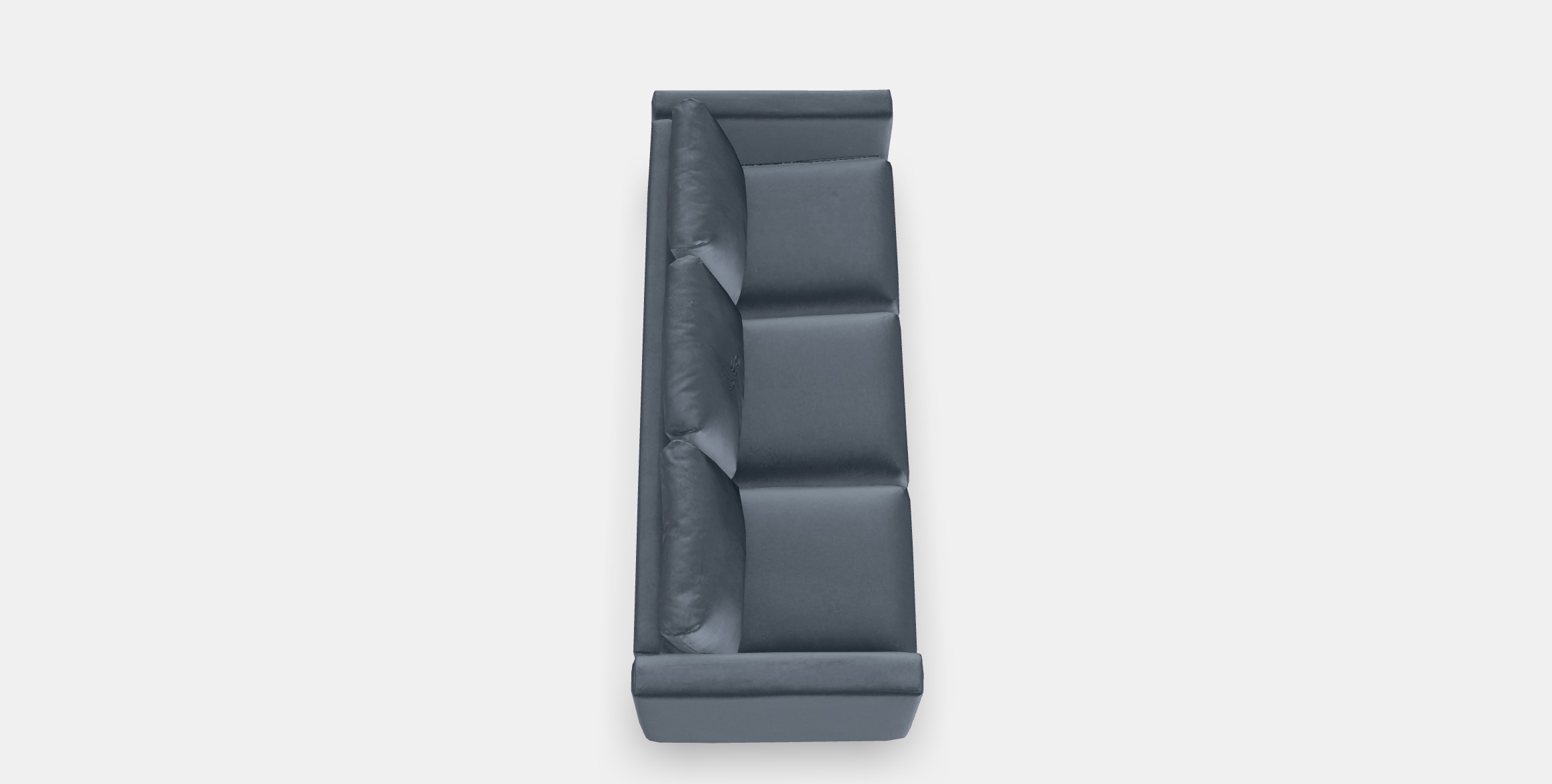 VIMLE 3-seat sofa 9 Low-poly 3D model_2