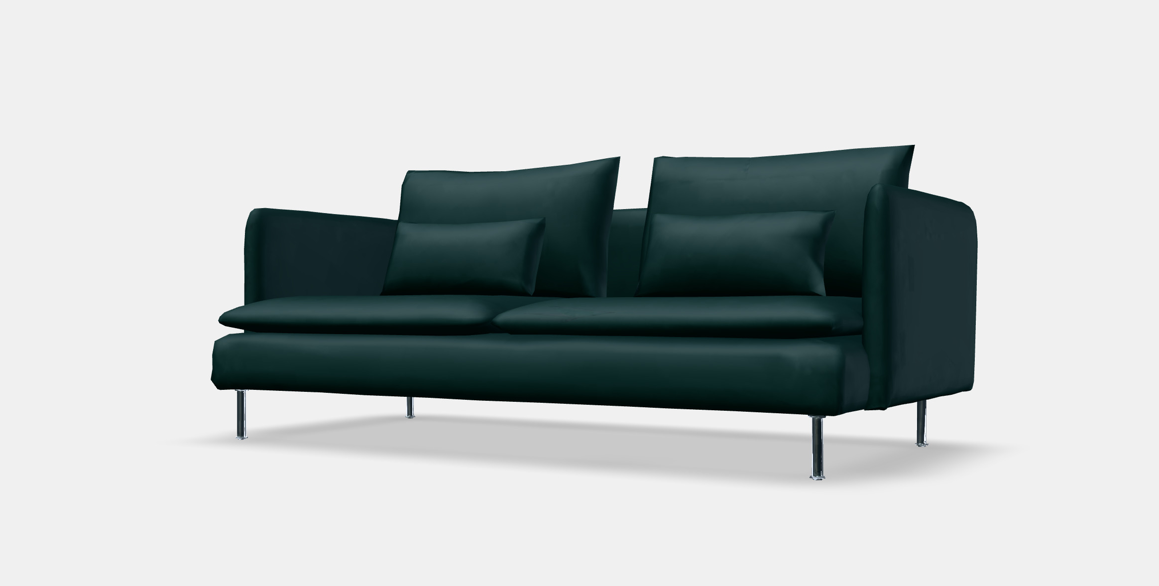 SODERHAMN 3-seat sofa 3 Low-poly 3D model_13