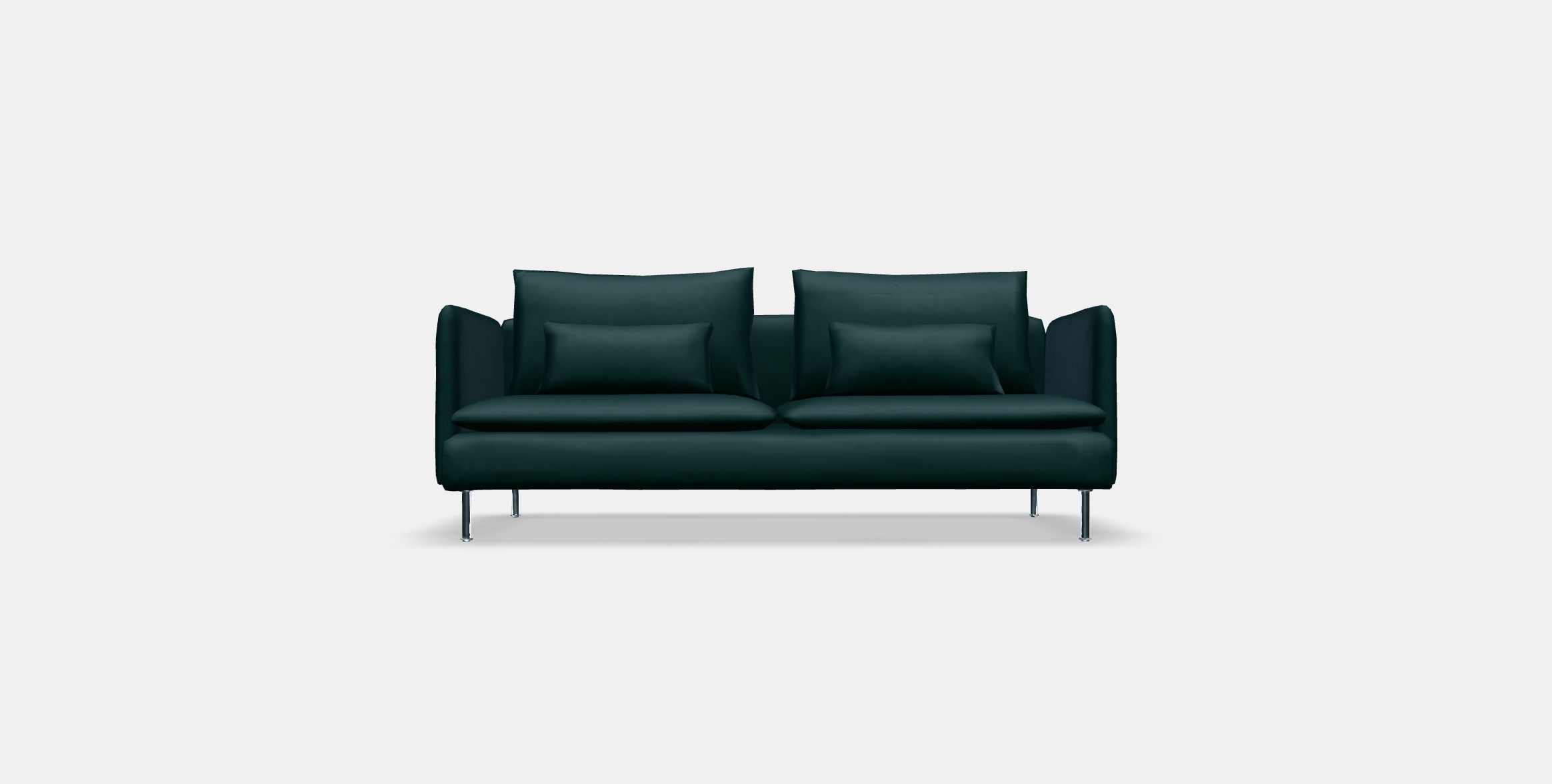 SODERHAMN 3-seat sofa 3 Low-poly 3D model_10