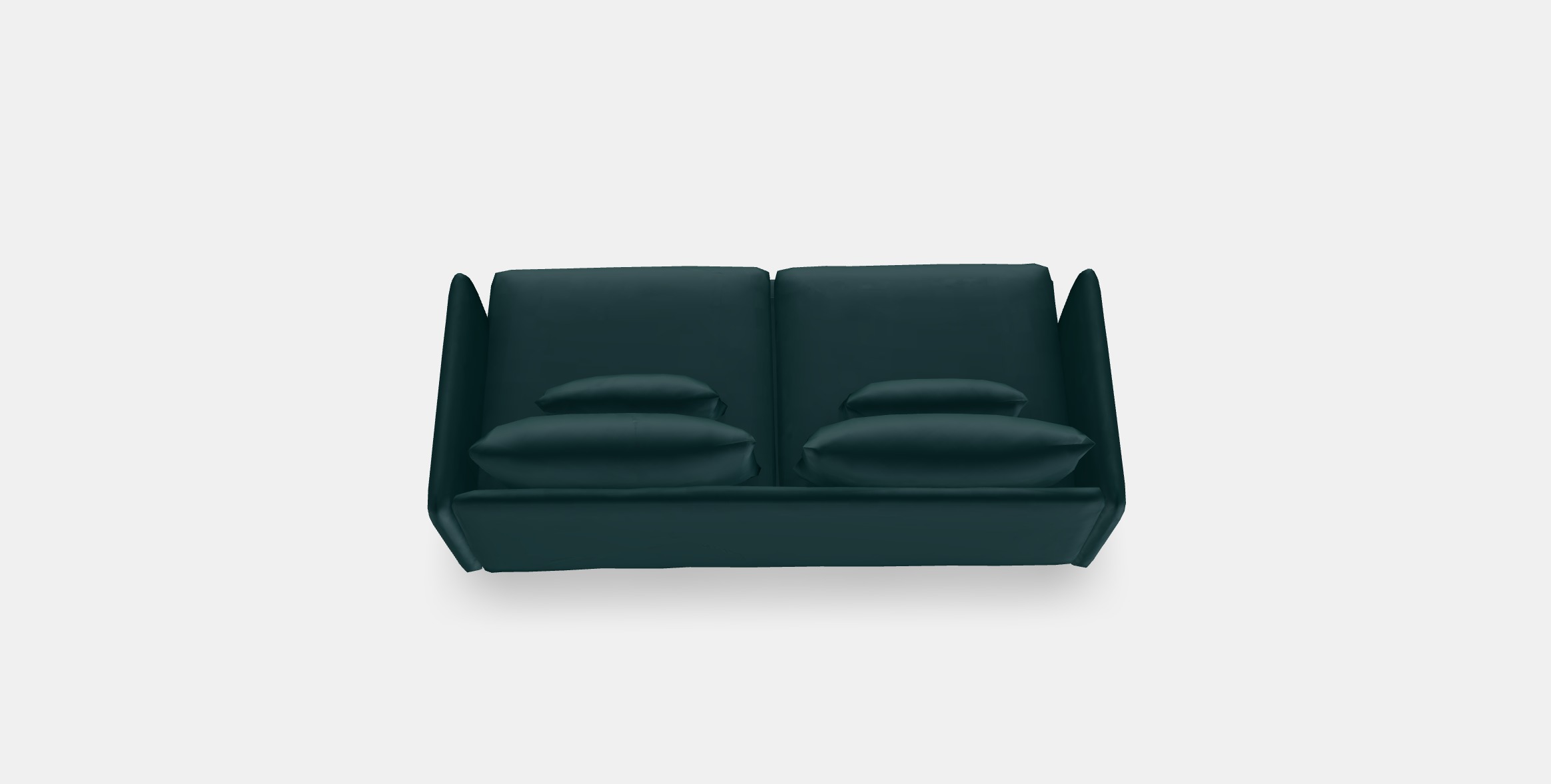 SODERHAMN 3-seat sofa 3 Low-poly 3D model_3