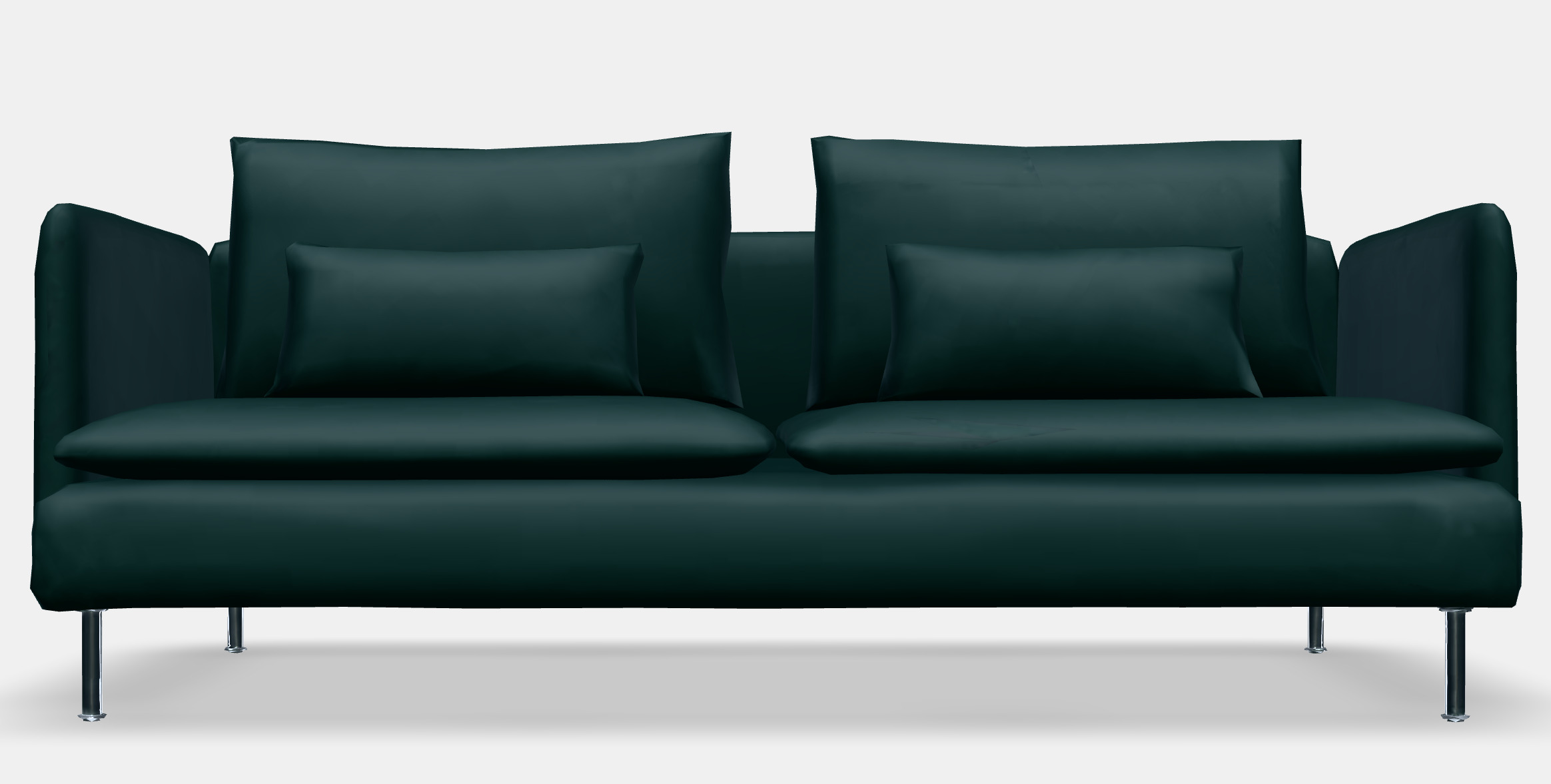 SODERHAMN 3-seat sofa 3 Low-poly 3D model_11