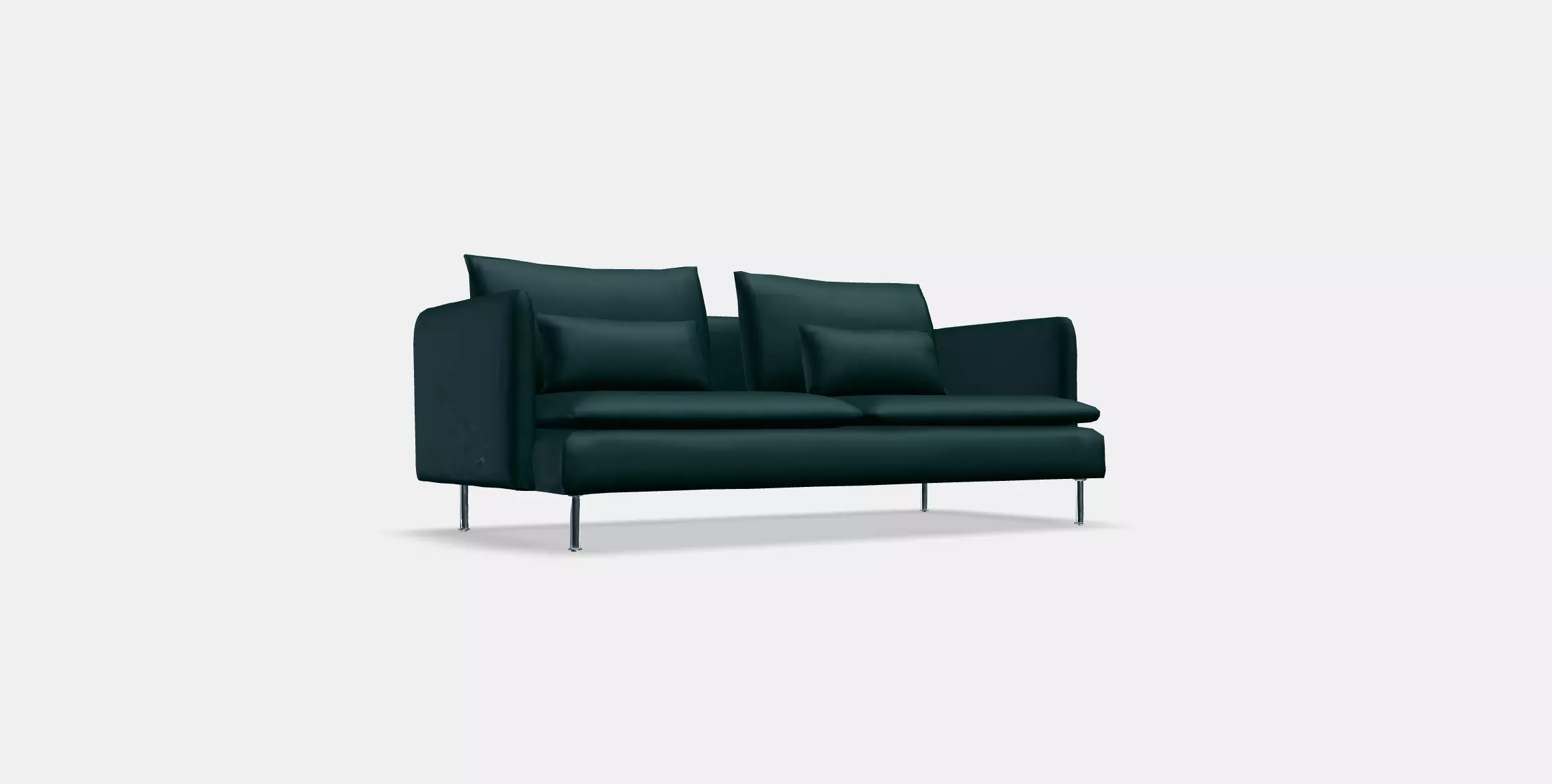 SODERHAMN 3-seat sofa 3 Low-poly 3D model_0