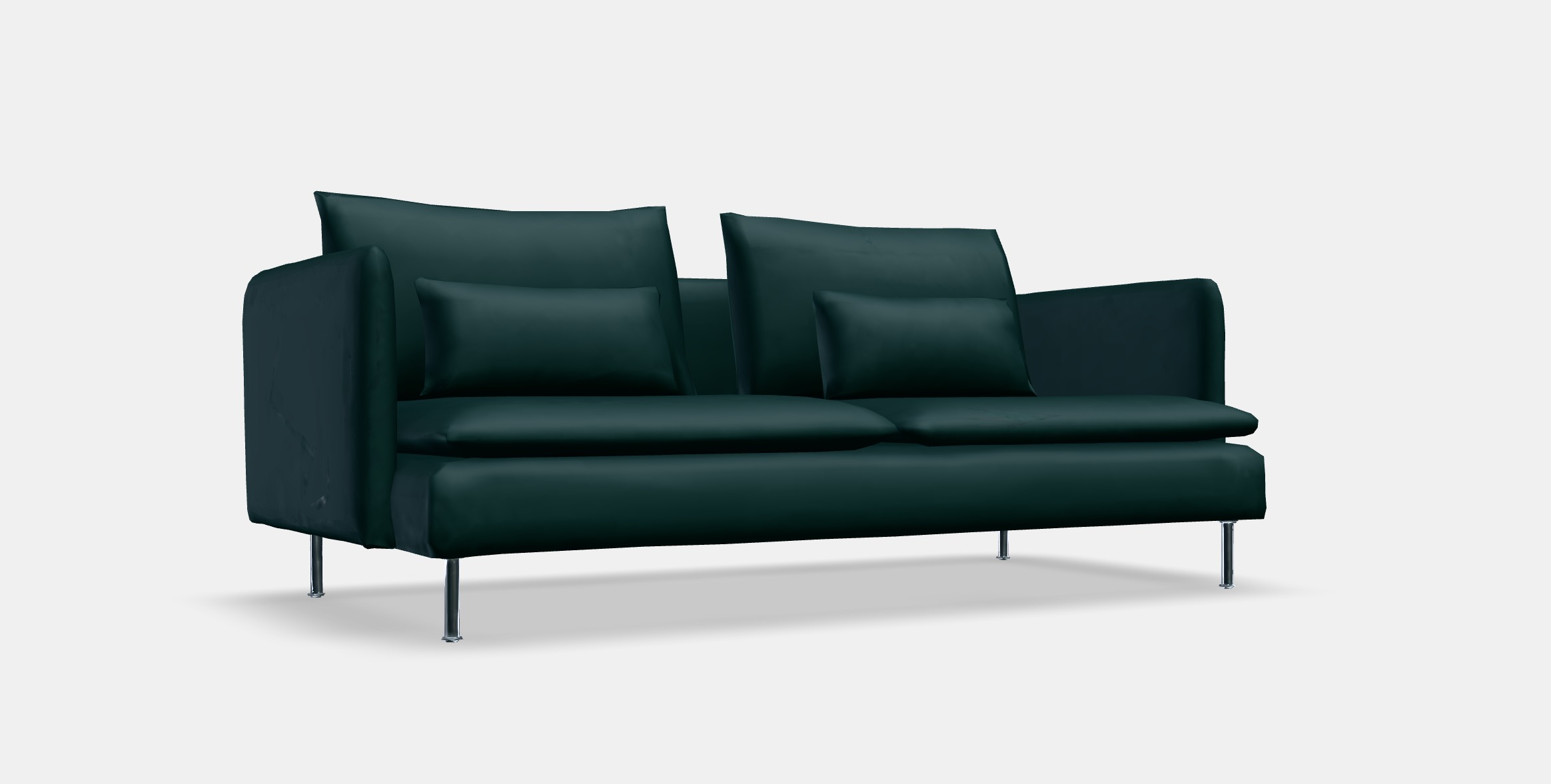 SODERHAMN 3-seat sofa 3 Low-poly 3D model_9