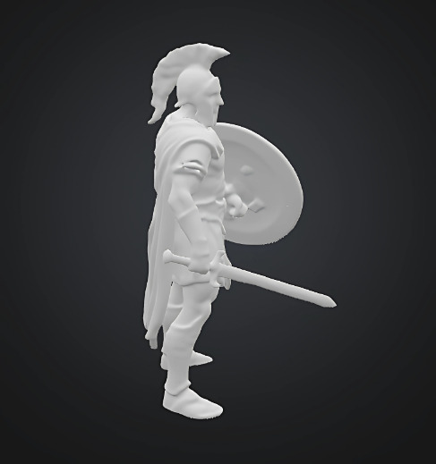 Gladiator 3D print model_5