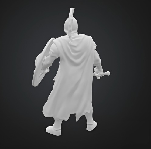 Gladiator 3D print model_4