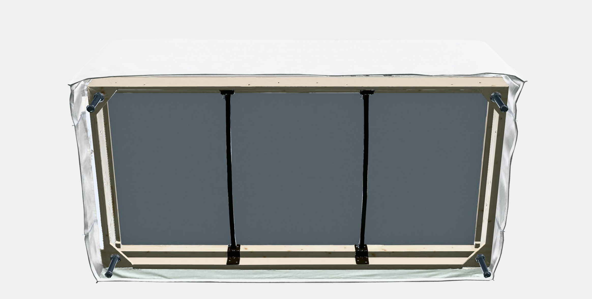 SODERHAMN Cover for 3-seat section Low-poly 3D model_6