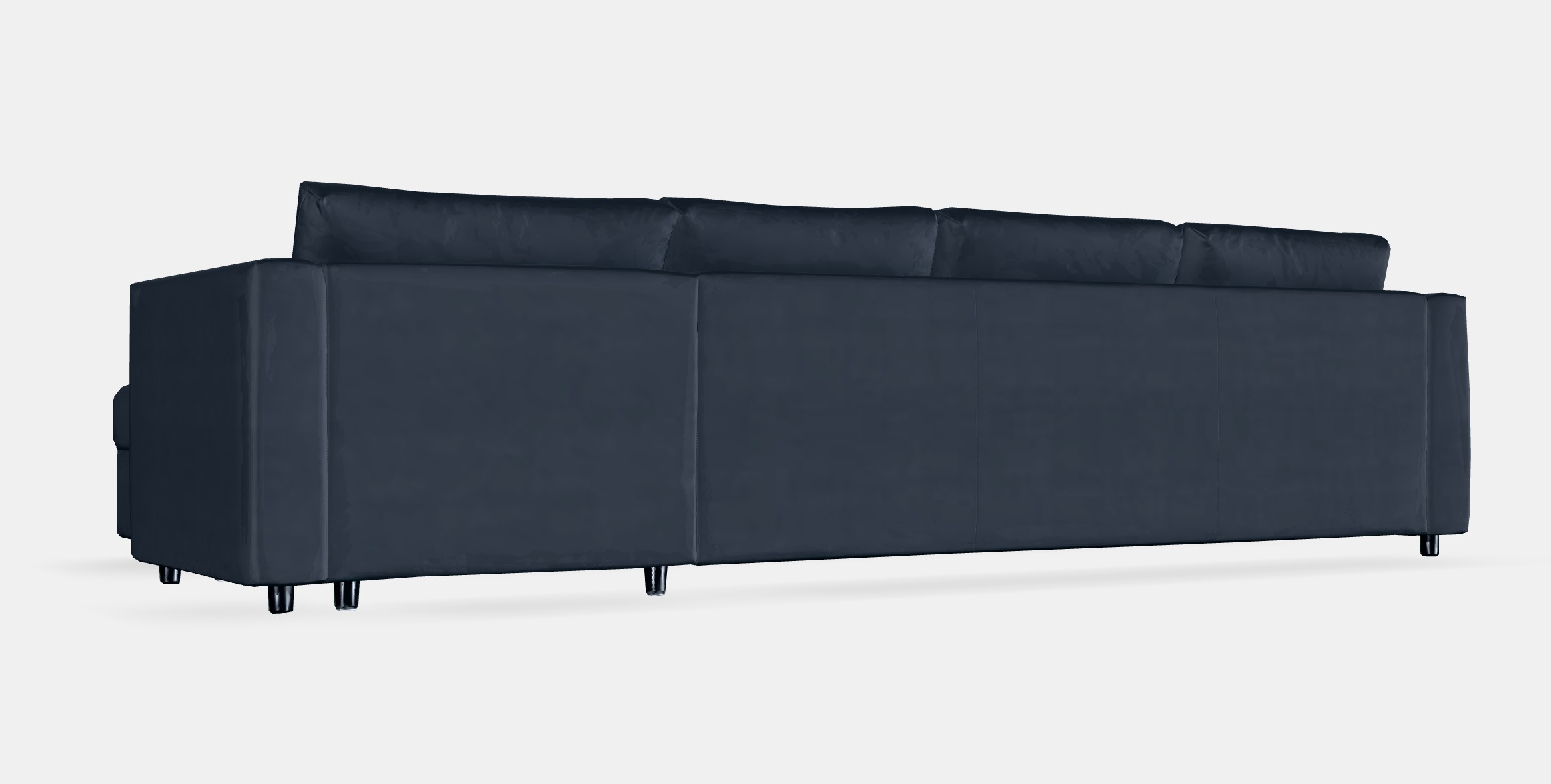 VIMLE Cover 4-seat sofa w chaise longue Low-poly 3D model_3