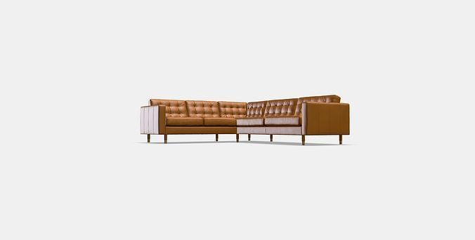 LANDSKRONA Corner sofa 5-seat 3D model