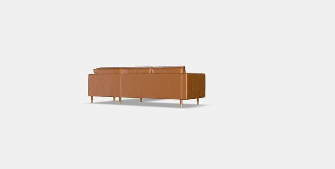 LANDSKRONA Corner sofa 5-seat 3D model 5