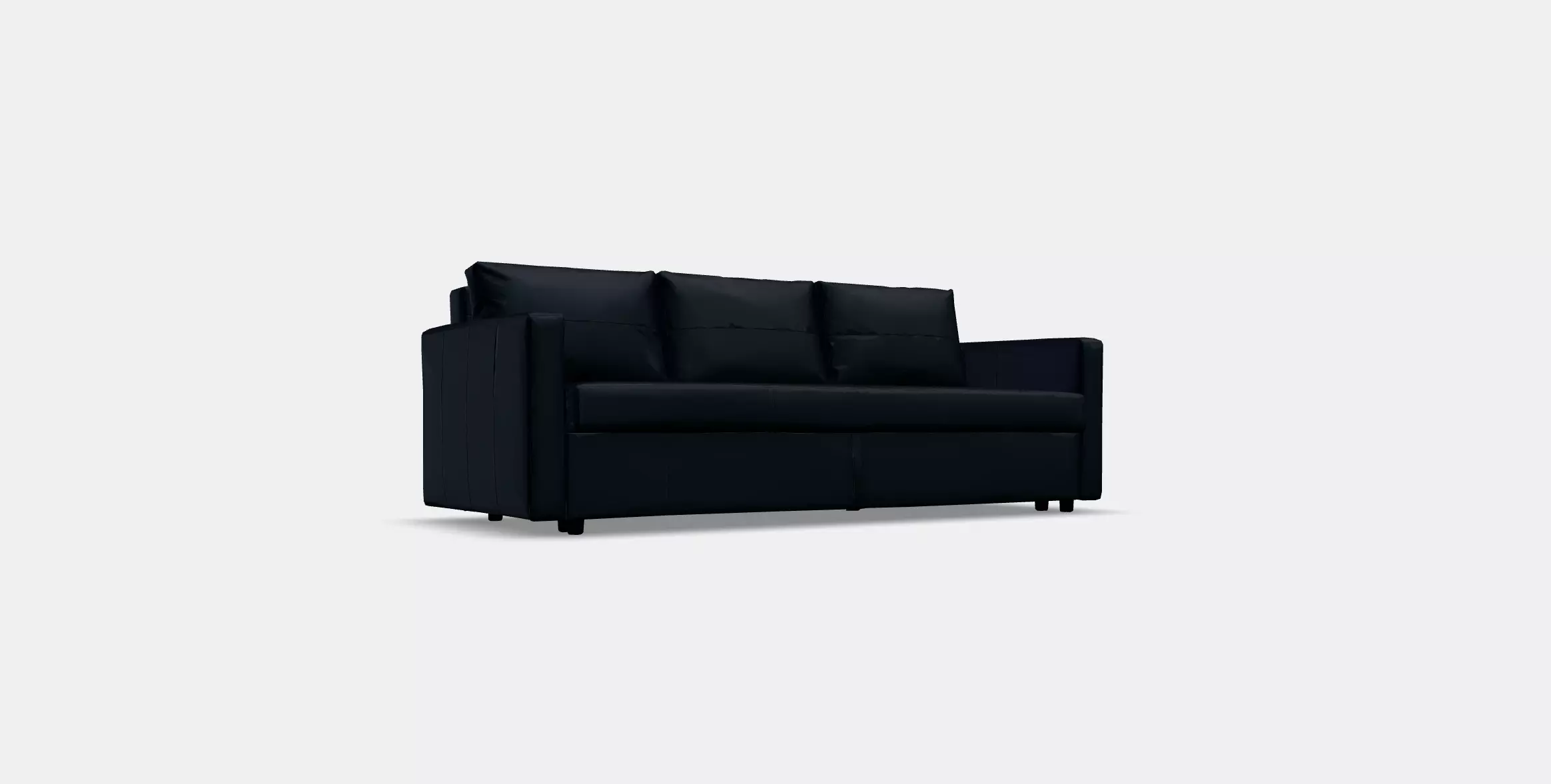 FRIHETEN Three-seat sofa-bed 1 Low-poly 3D model_0