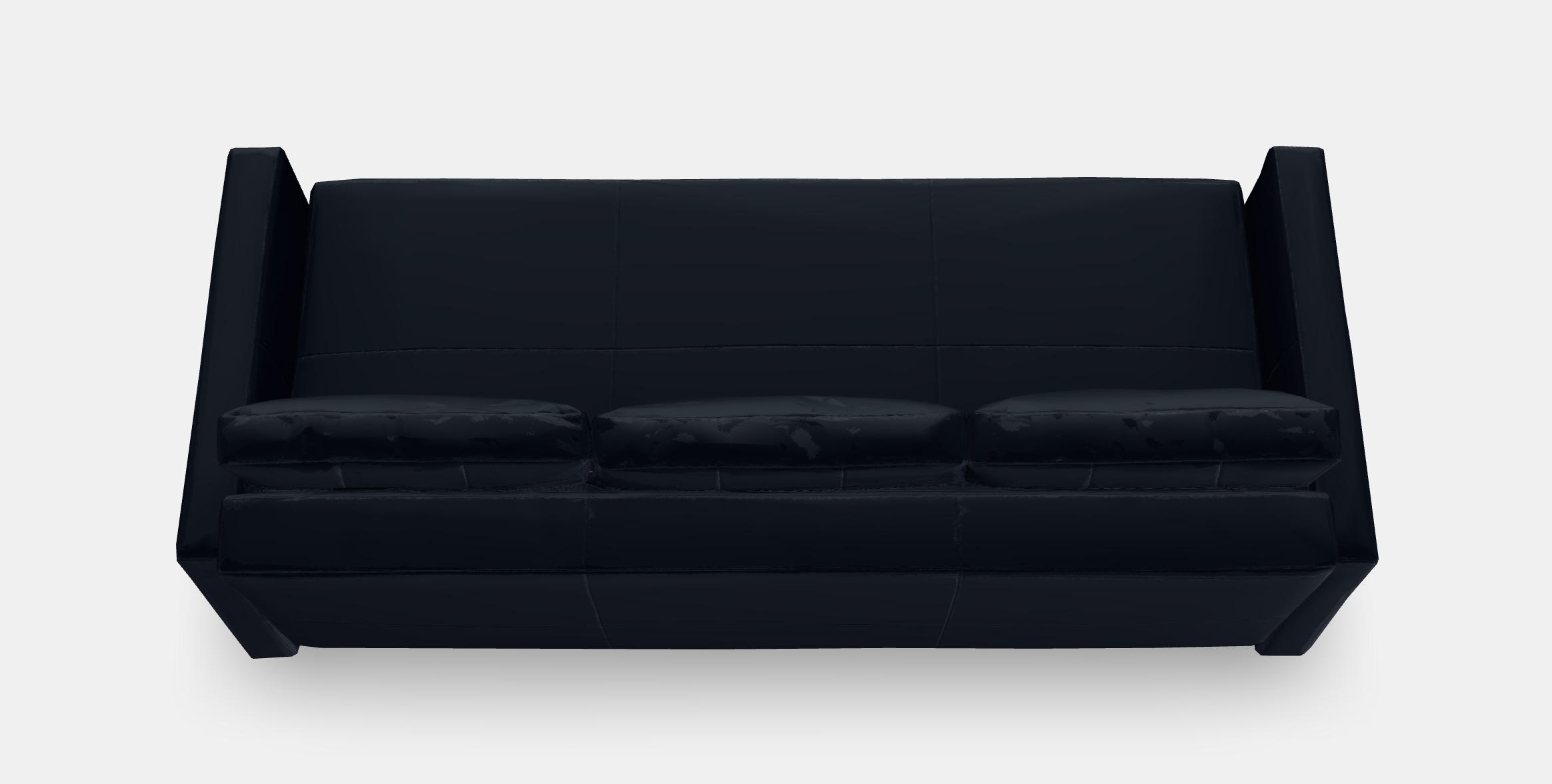 FRIHETEN Three-seat sofa-bed 1 Low-poly 3D model_4