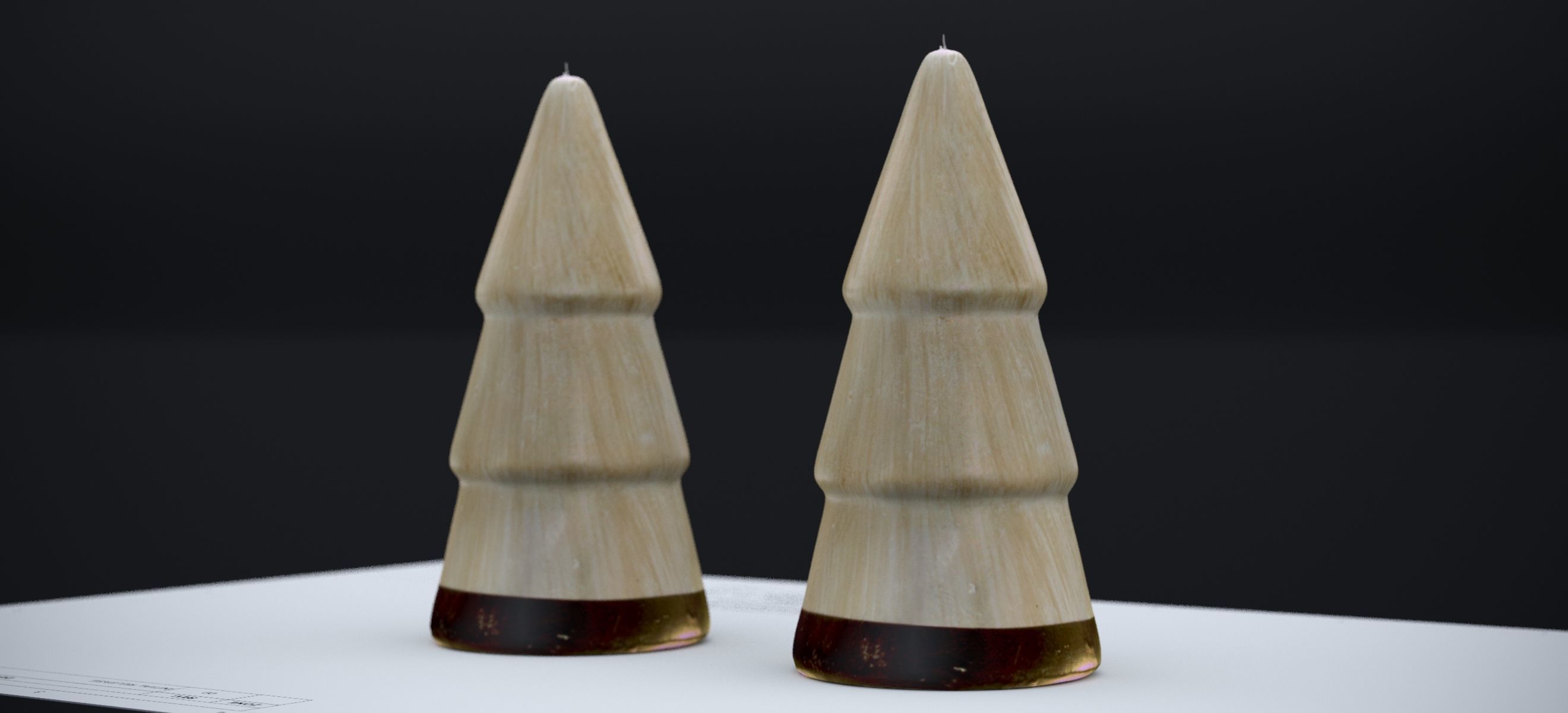 CHRISTMAS TREE FAUX DECOR 2024 3D model_7