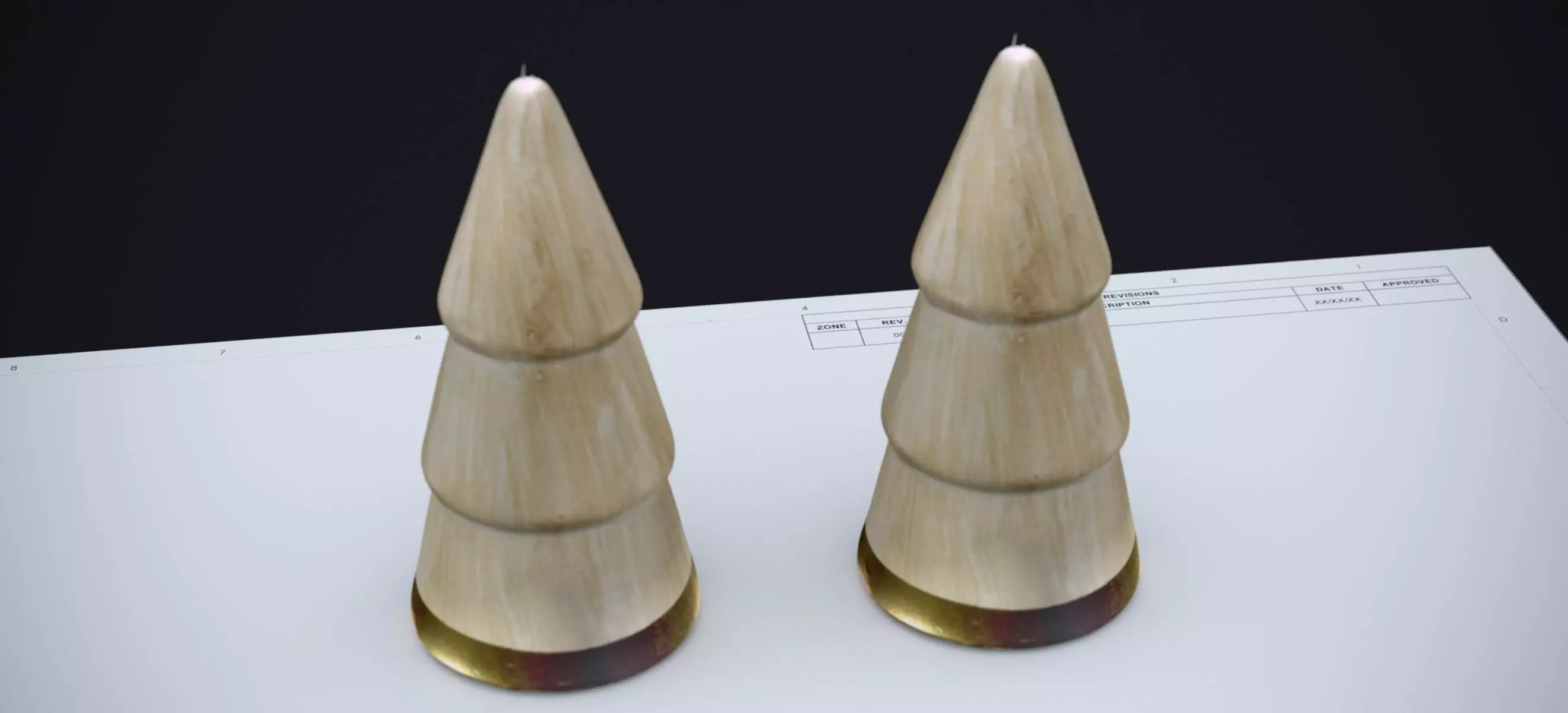 CHRISTMAS TREE FAUX DECOR 2024 3D model_0