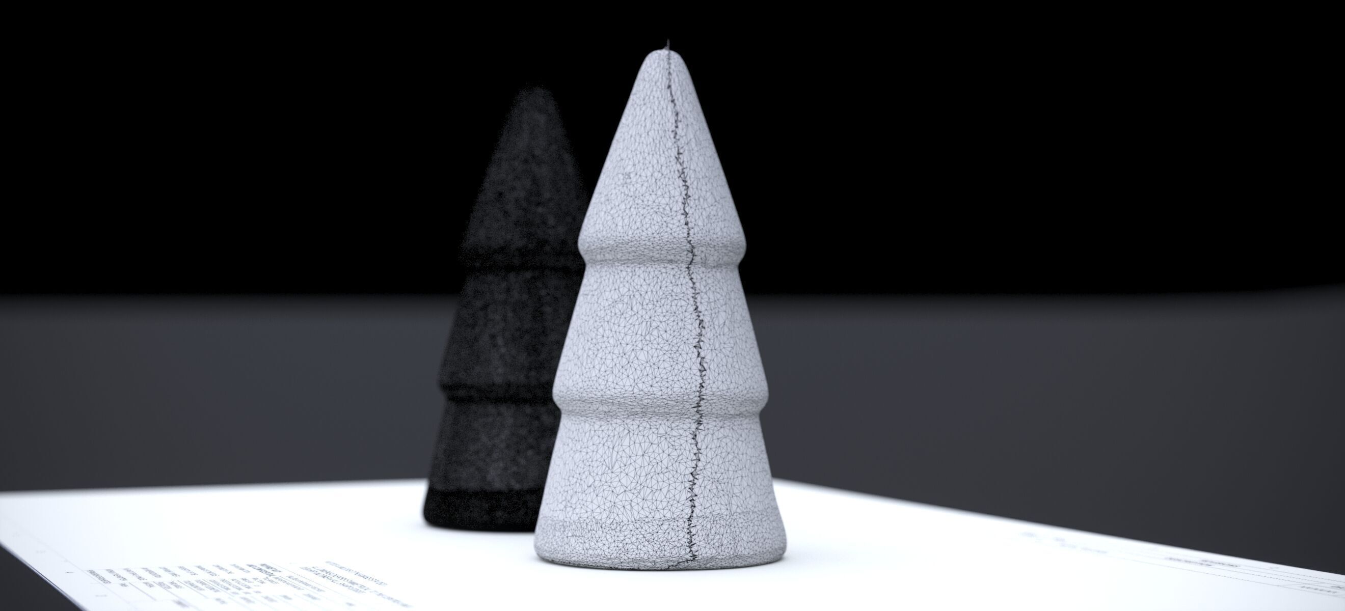 CHRISTMAS TREE FAUX DECOR 2024 3D model_16