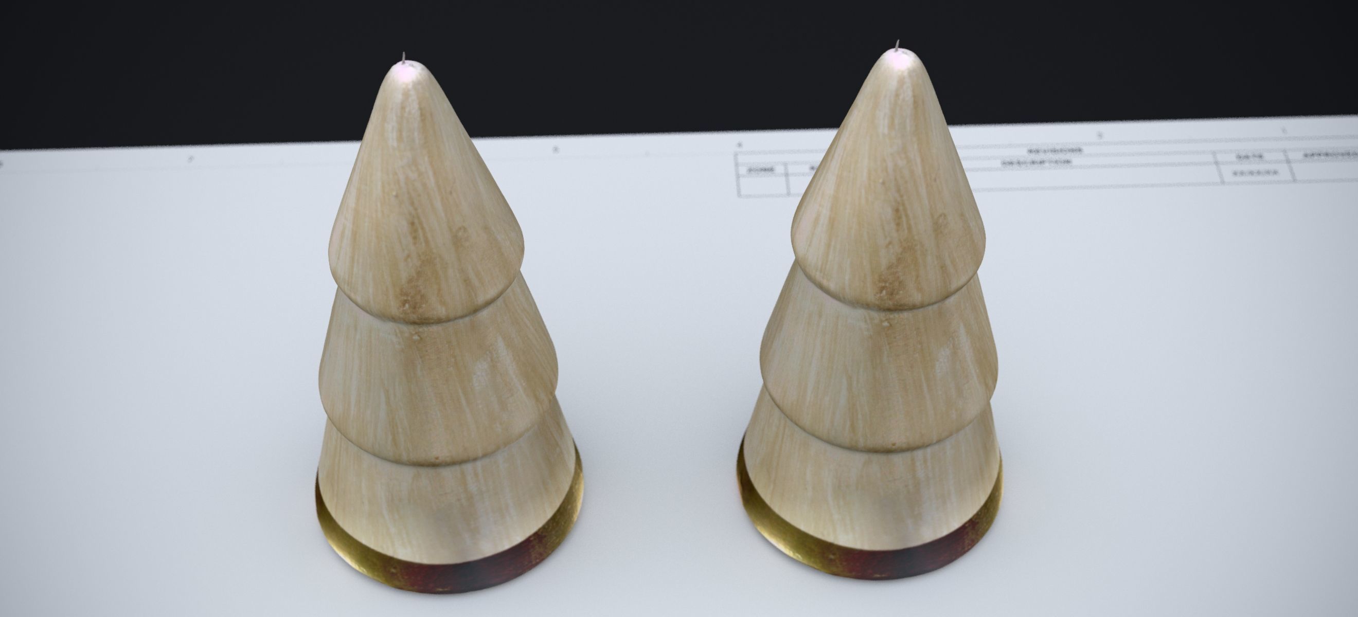 CHRISTMAS TREE FAUX DECOR 2024 3D model_10