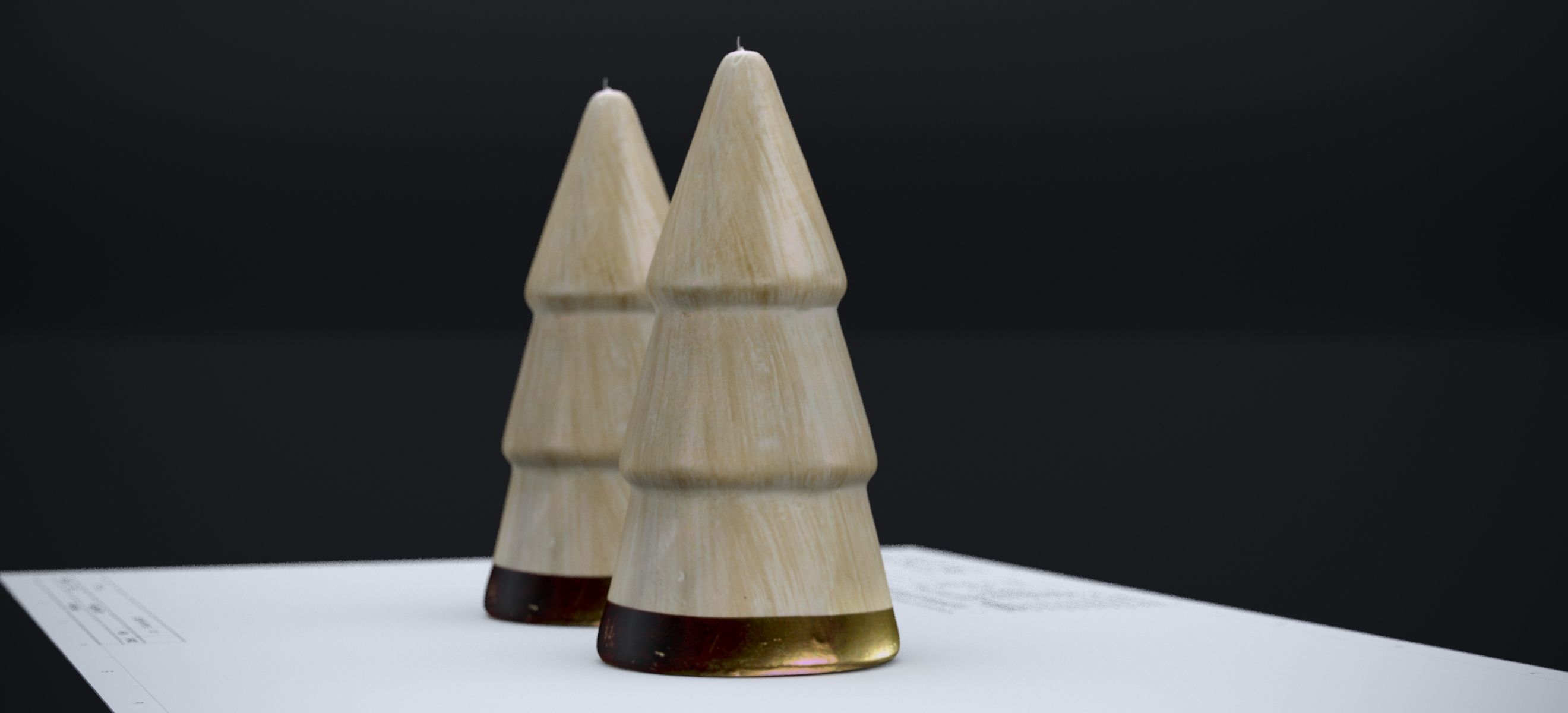 CHRISTMAS TREE FAUX DECOR 2024 3D model_8