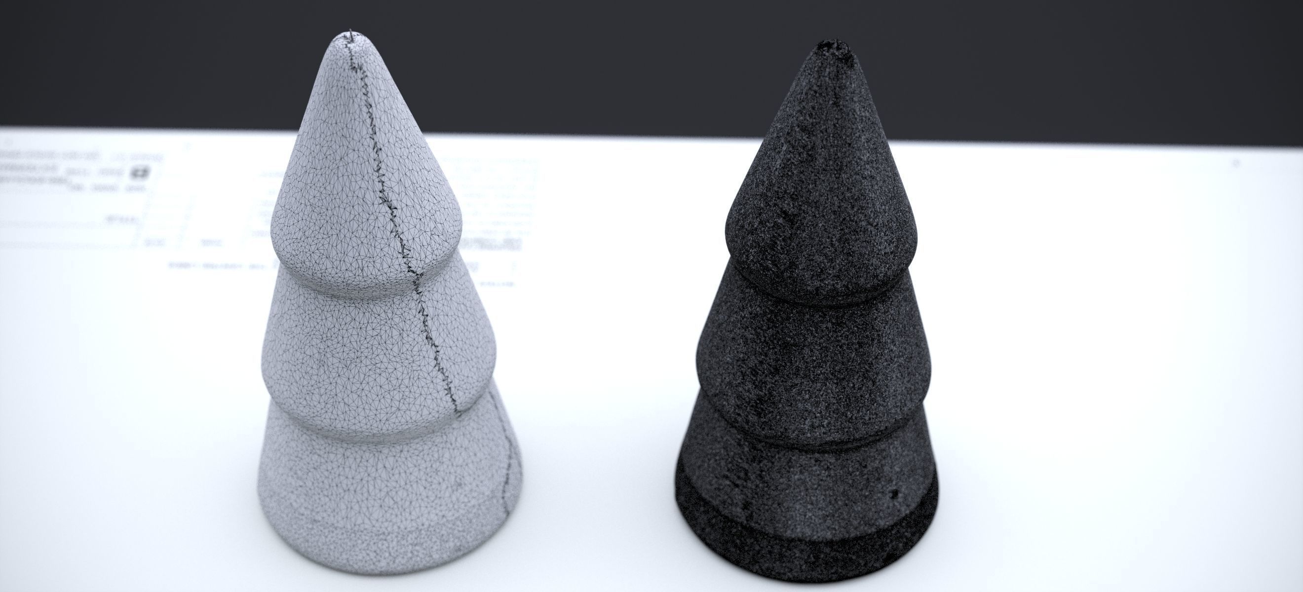 CHRISTMAS TREE FAUX DECOR 2024 3D model_23