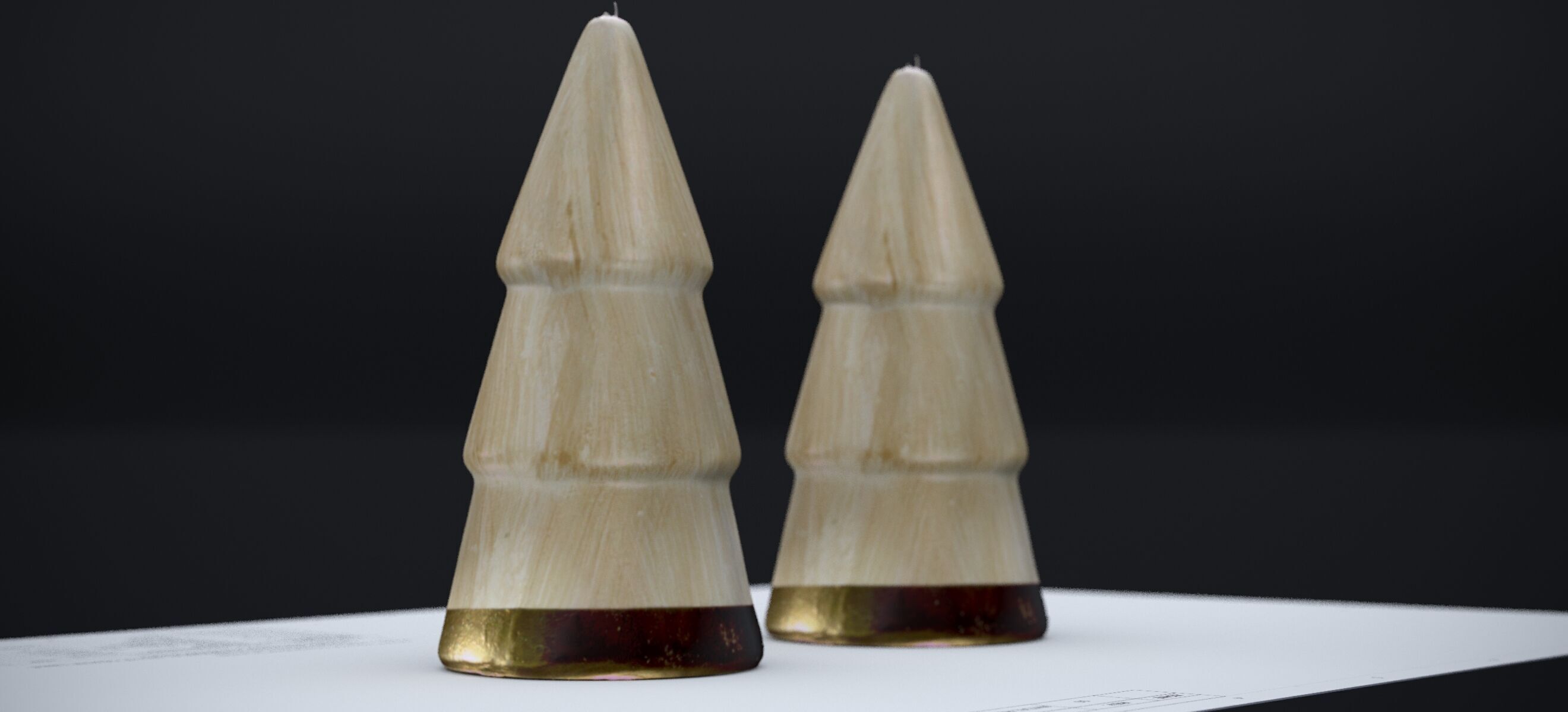 CHRISTMAS TREE FAUX DECOR 2024 3D model_5