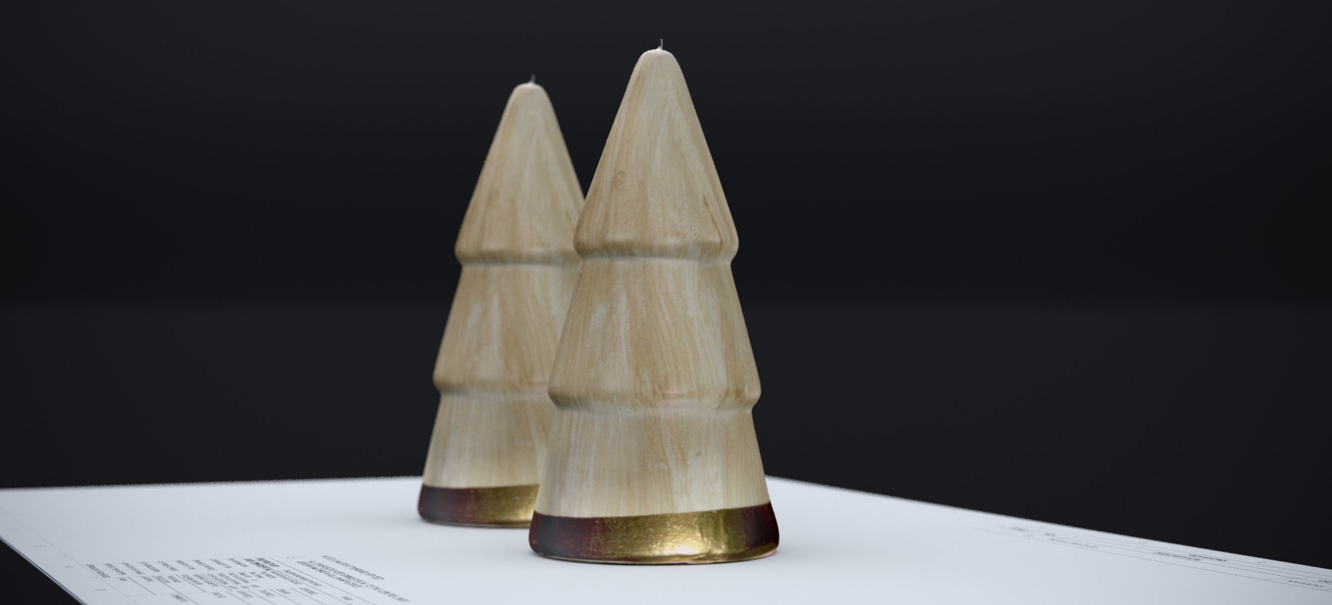 CHRISTMAS TREE FAUX DECOR 2024 3D model_4