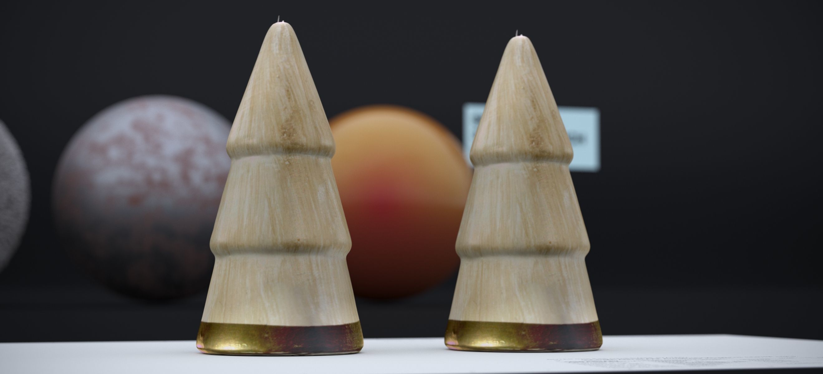 CHRISTMAS TREE FAUX DECOR 2024 3D model_9