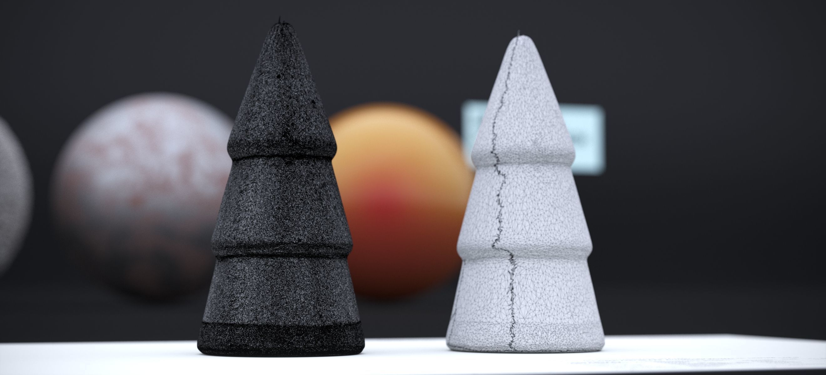 CHRISTMAS TREE FAUX DECOR 2024 3D model_21