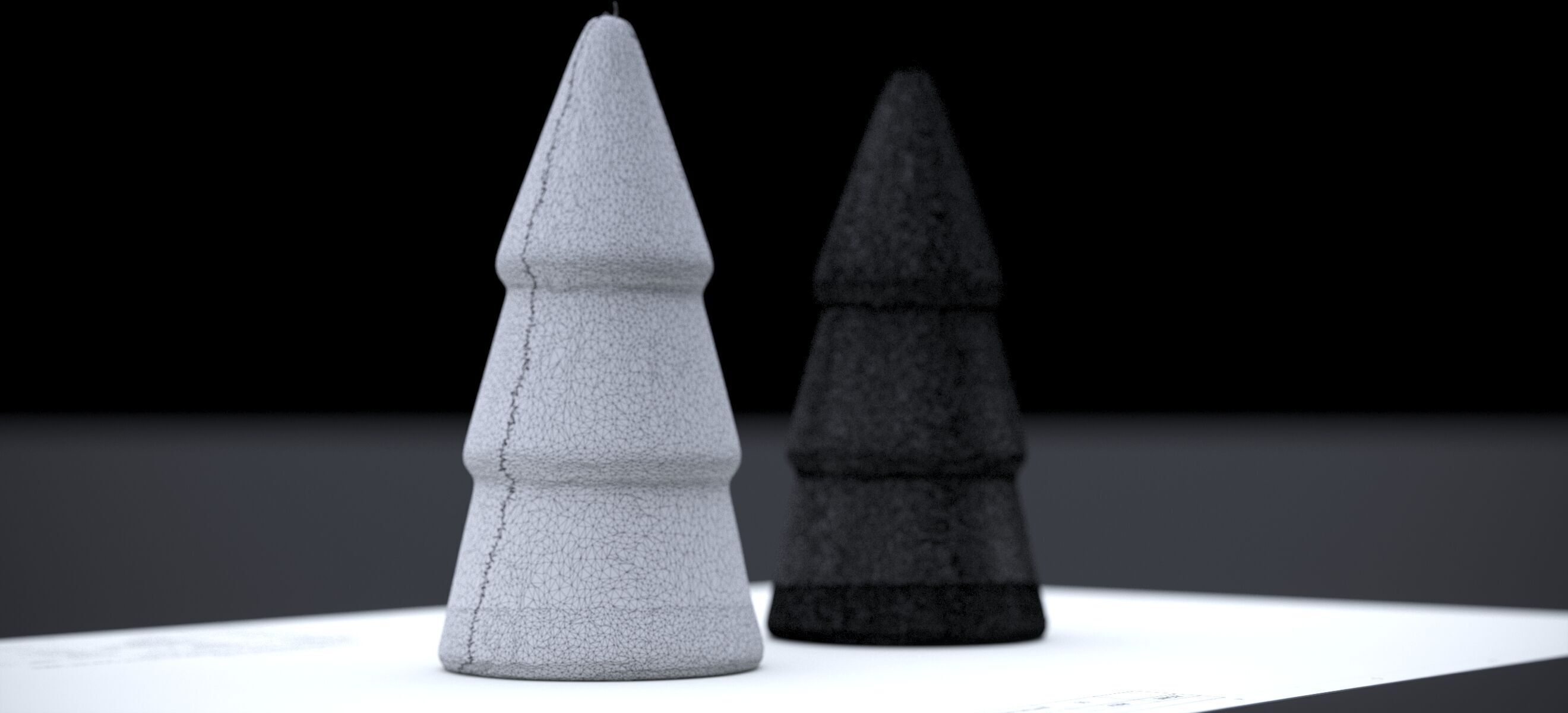 CHRISTMAS TREE FAUX DECOR 2024 3D model_17